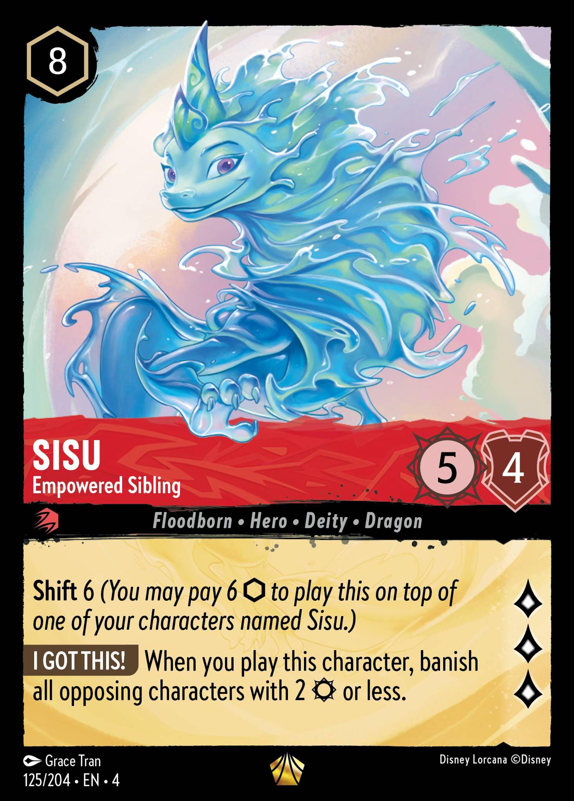 Sisu - Empowered Sibling — Ursula's Return — Lorcana