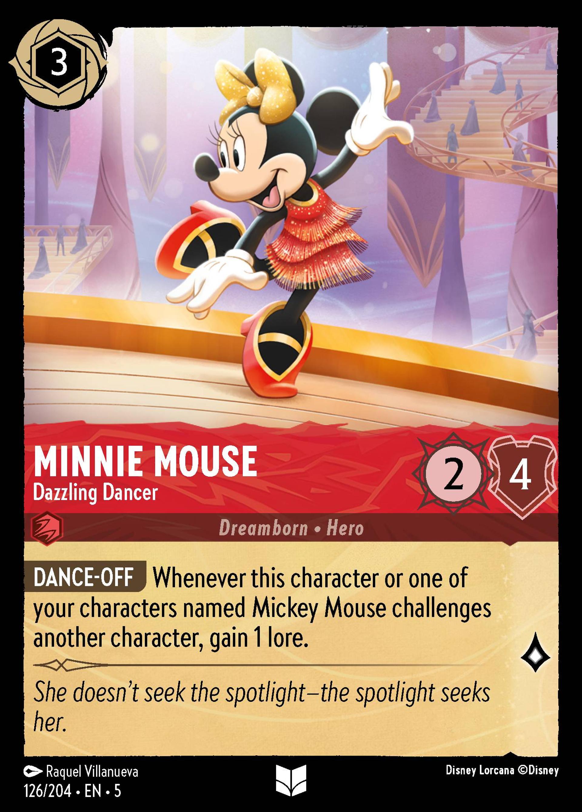 Minnie - Danseuse époustouflante — Shimmering Skies — Lorcana