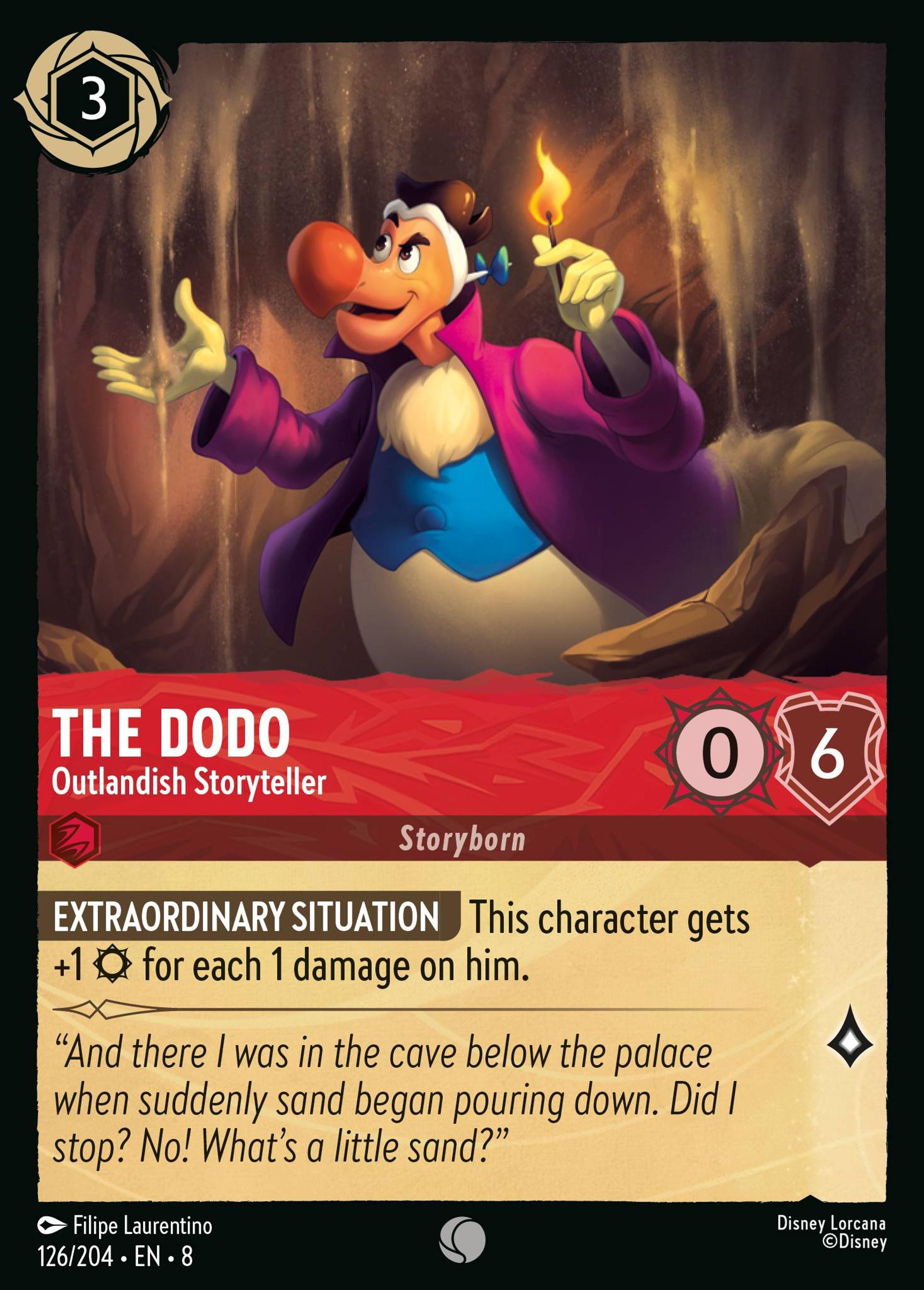 Dodo - Conteur saugrenu — The Reign of Jafar — Lorcana