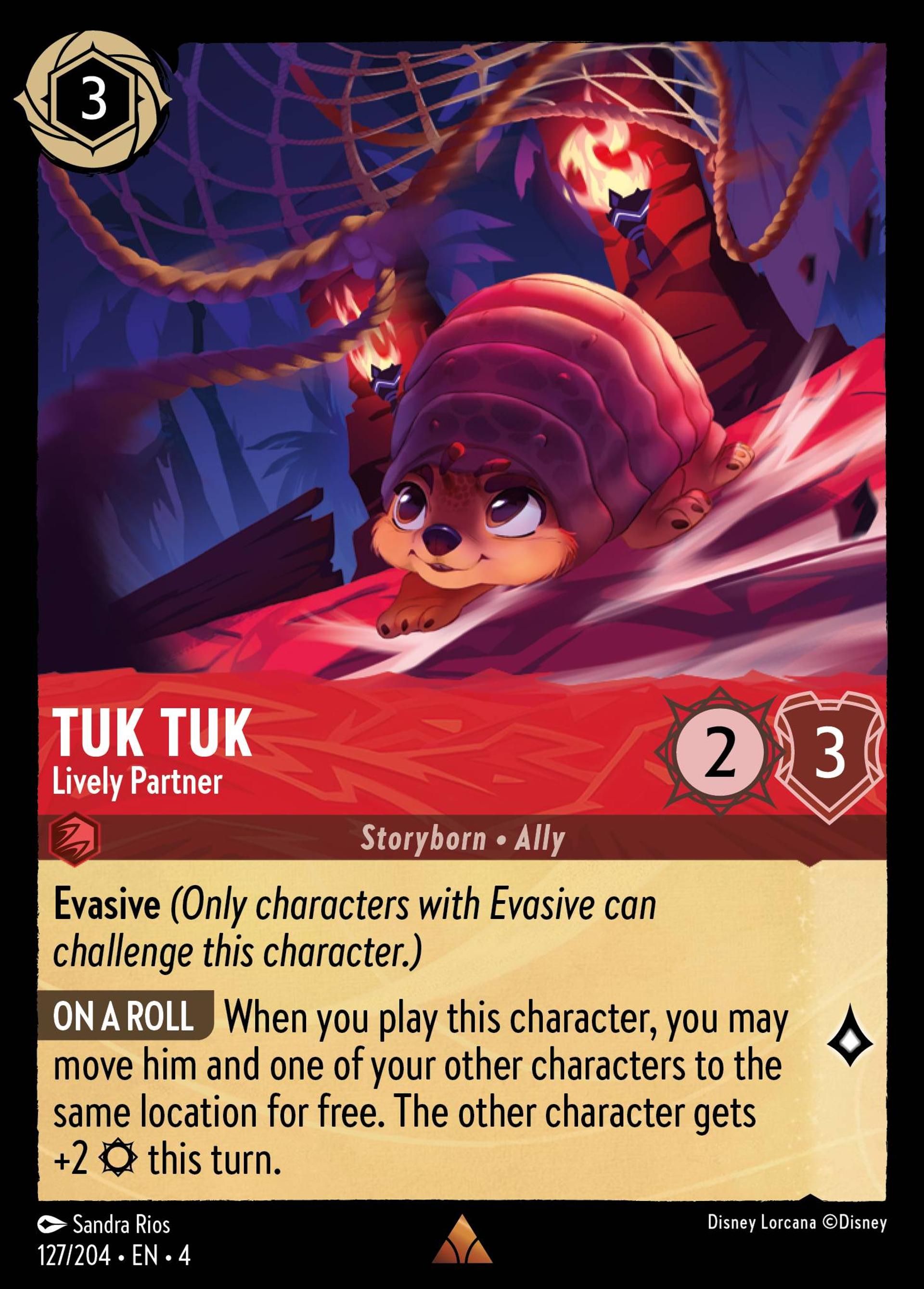 Tuk Tuk - Lively Partner — Ursula's Return — Lorcana