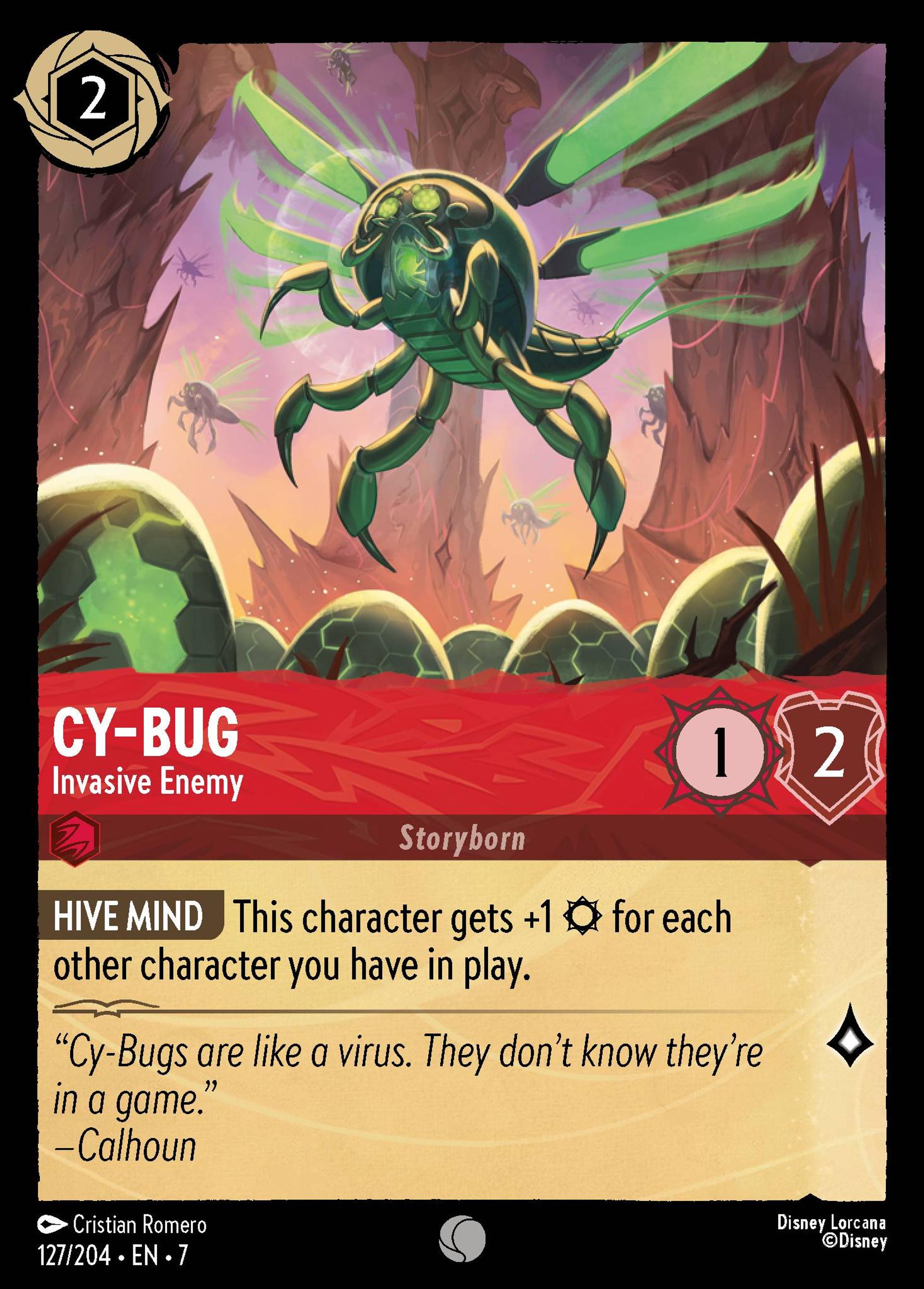 Cy-Bug - Invasive Enemy — Archazia's Island — Lorcana