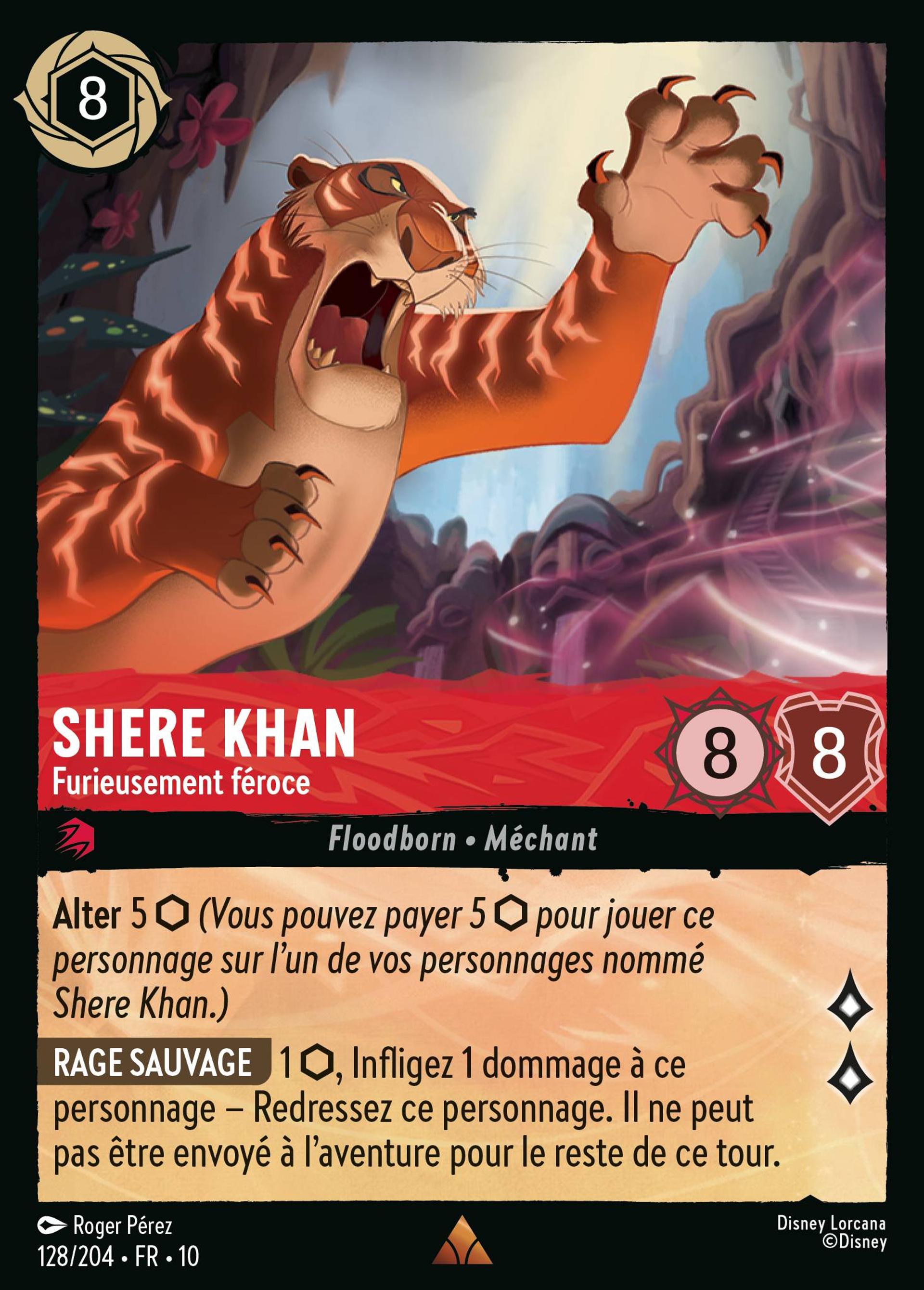 Shere Khan - Furieusement féroce — Whispers in the Well — Lorcana