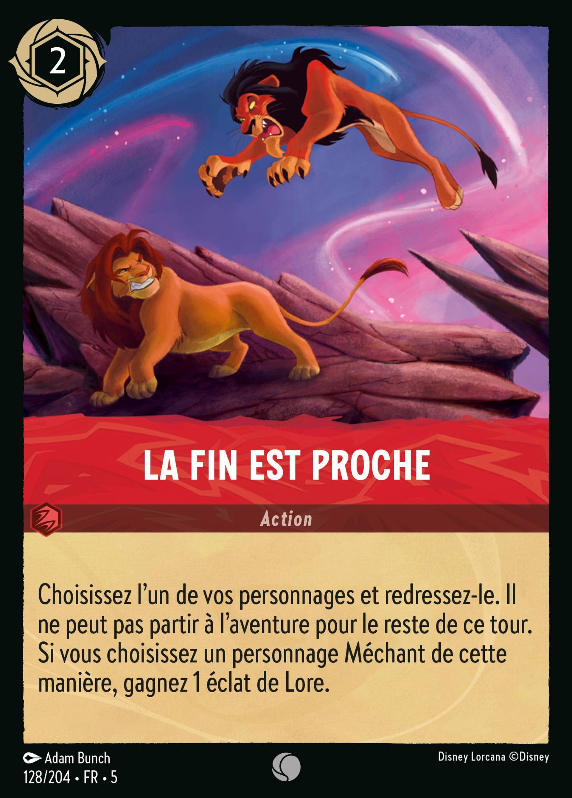 La fin est proche — Shimmering Skies — Lorcana