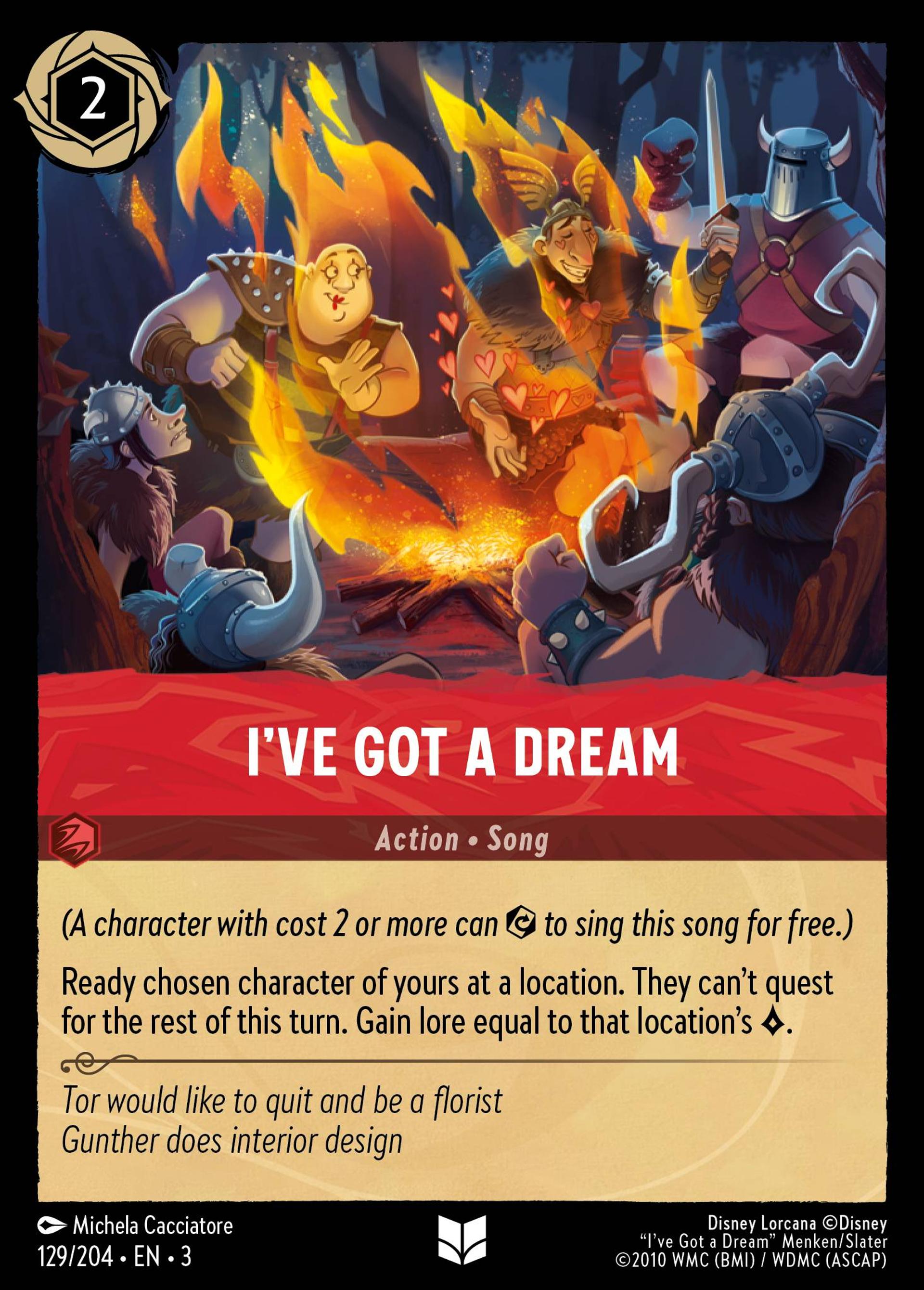 I've Got a Dream — Into the Inklands — Lorcana