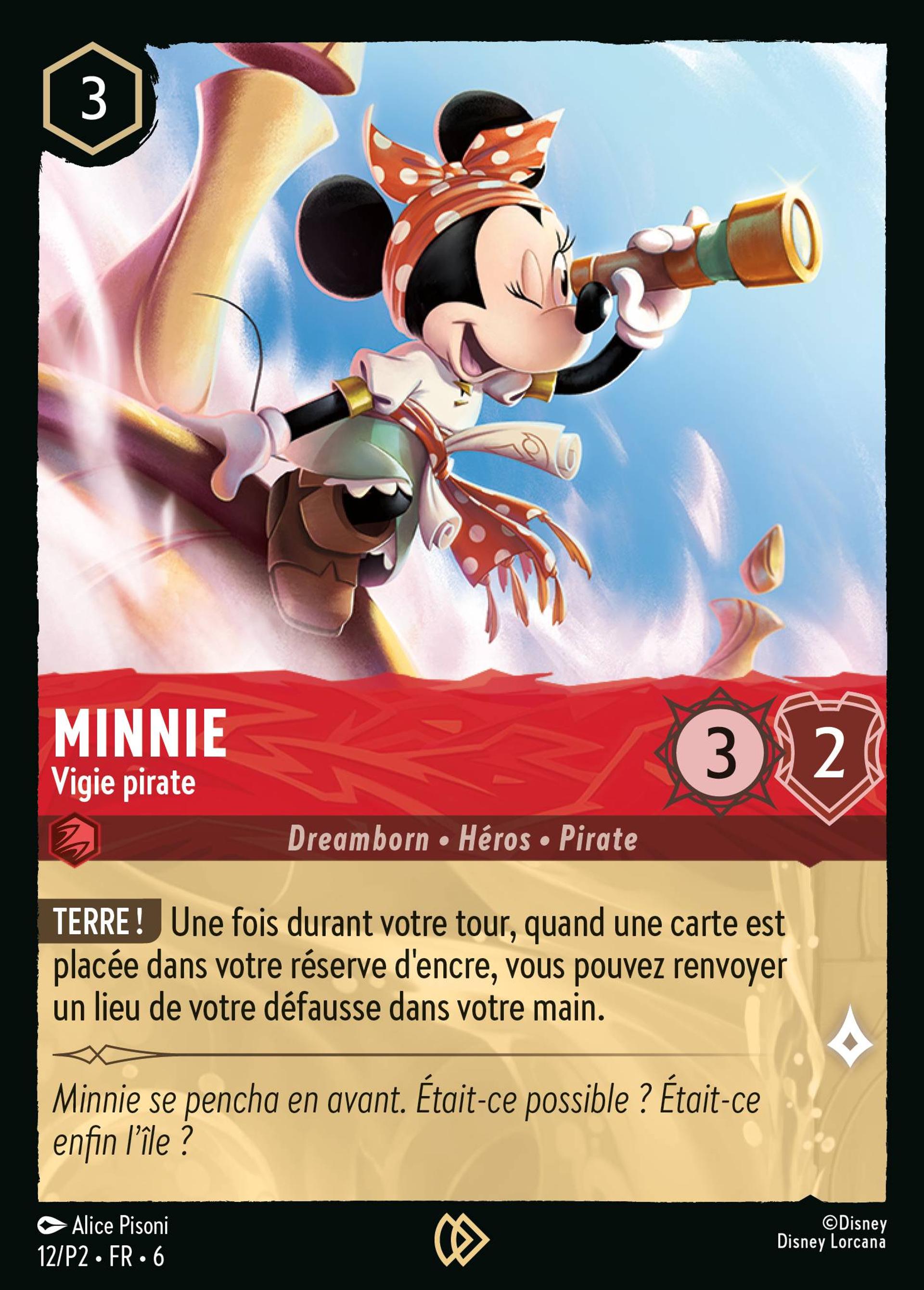 Minnie - Vigie pirate — Promos - Year 2 — Lorcana