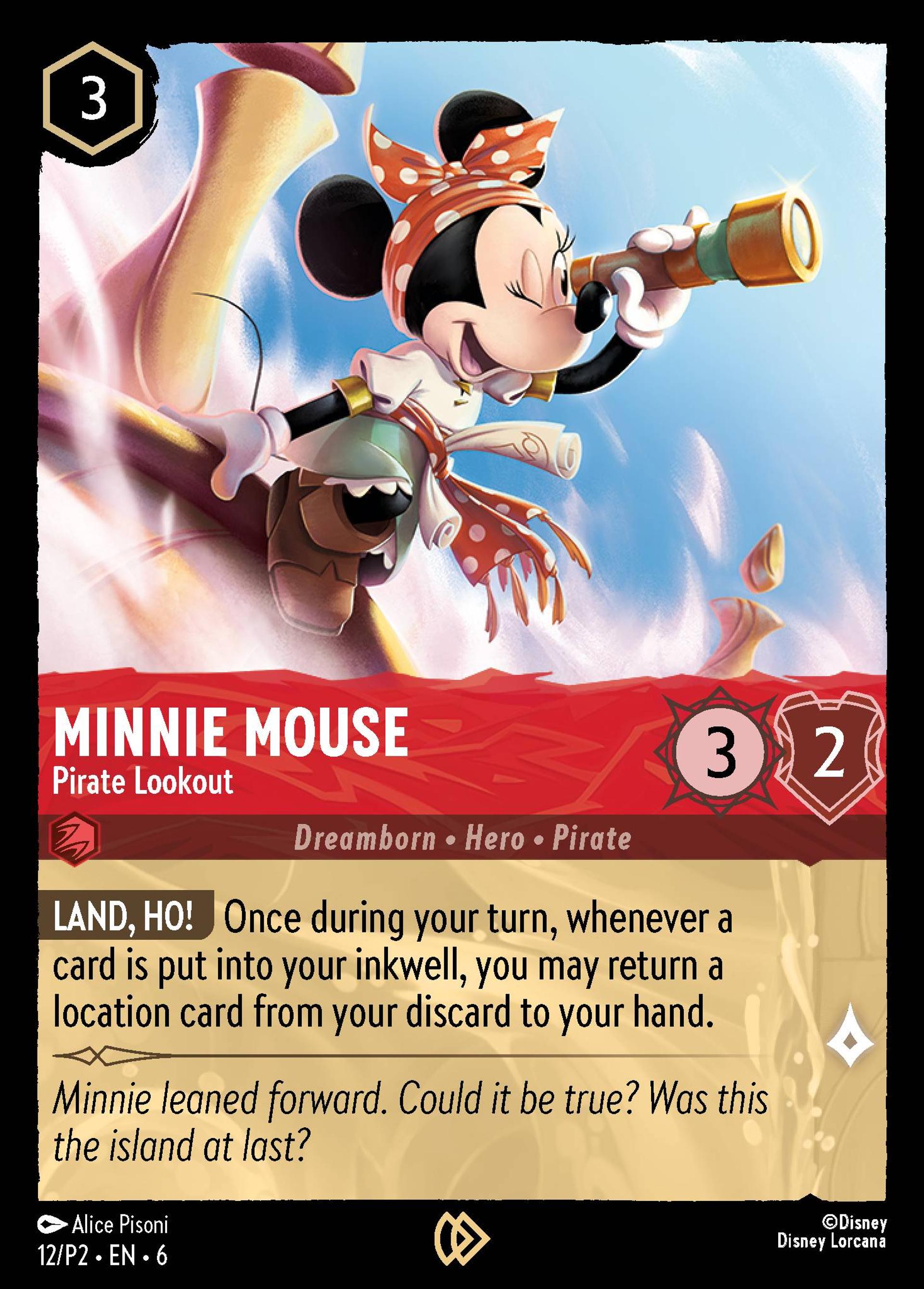 Minnie - Vigie pirate — Promos - Year 2 — Lorcana