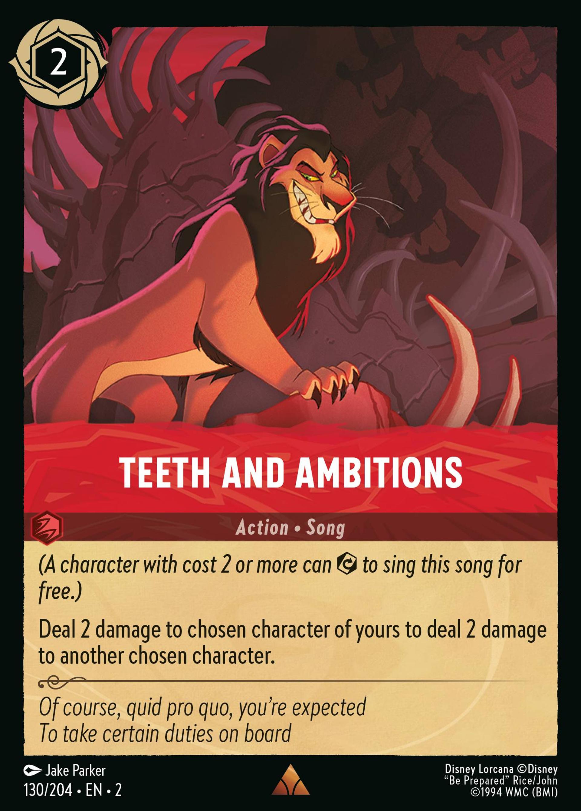 Teeth and Ambitions — Rise of the Floodborn — Lorcana