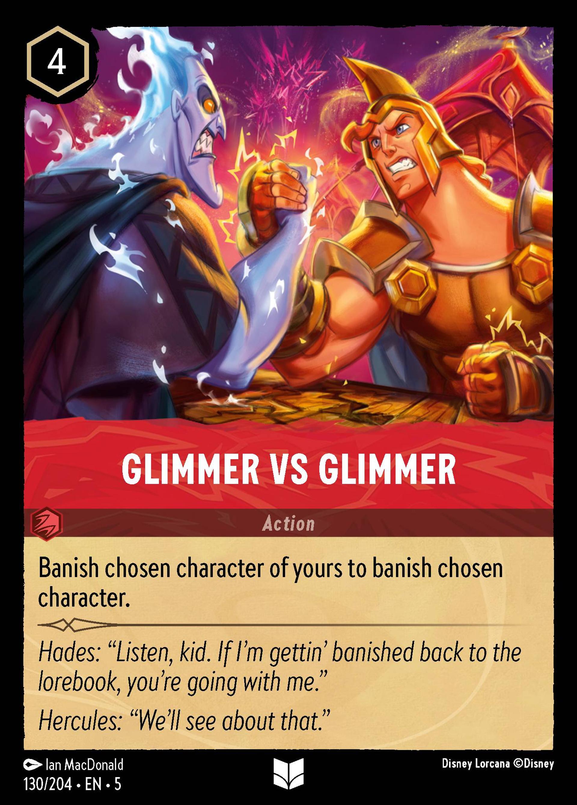 Glimmer vs Glimmer — Shimmering Skies — Lorcana