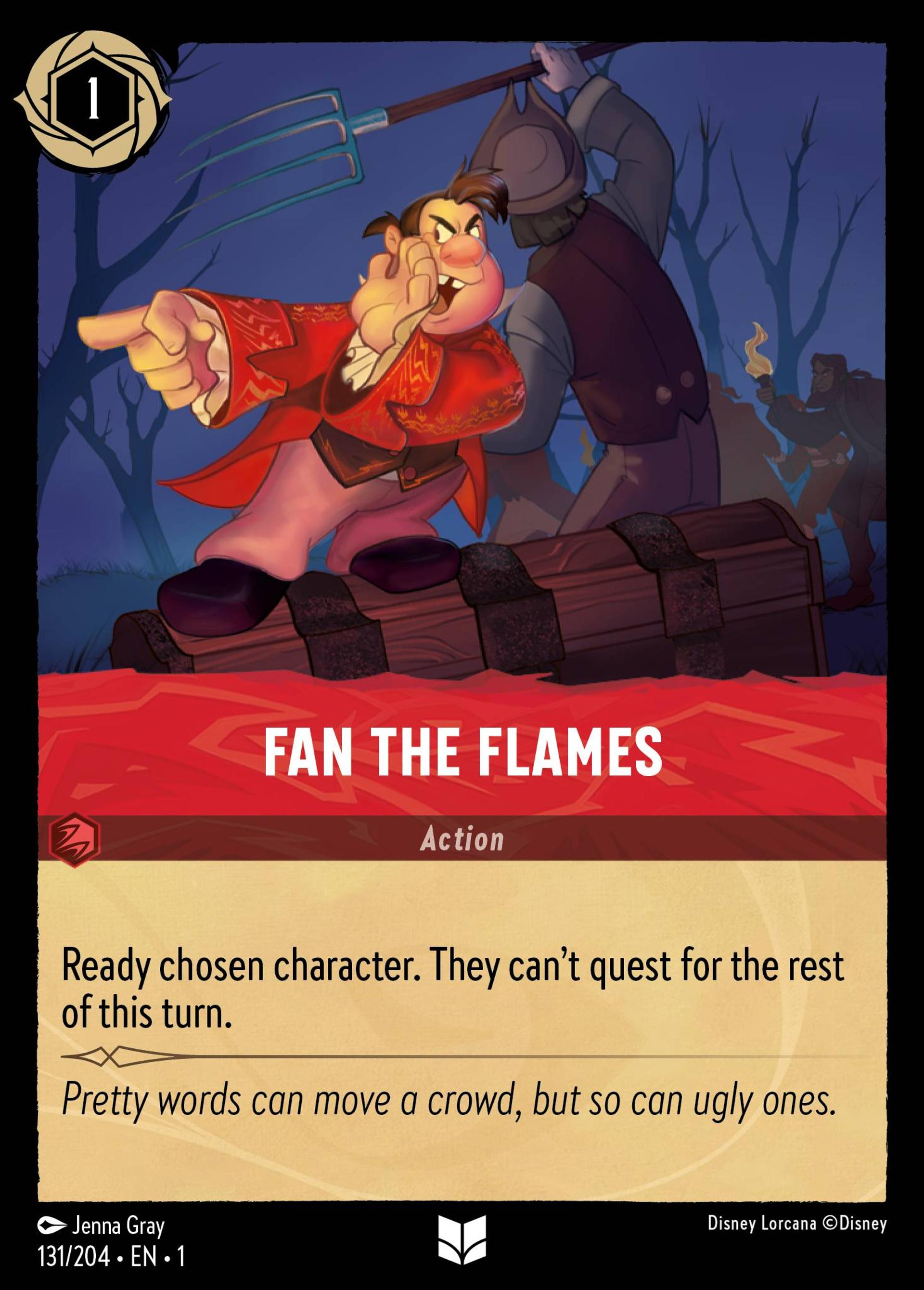Fan the Flames — The First Chapter — Lorcana