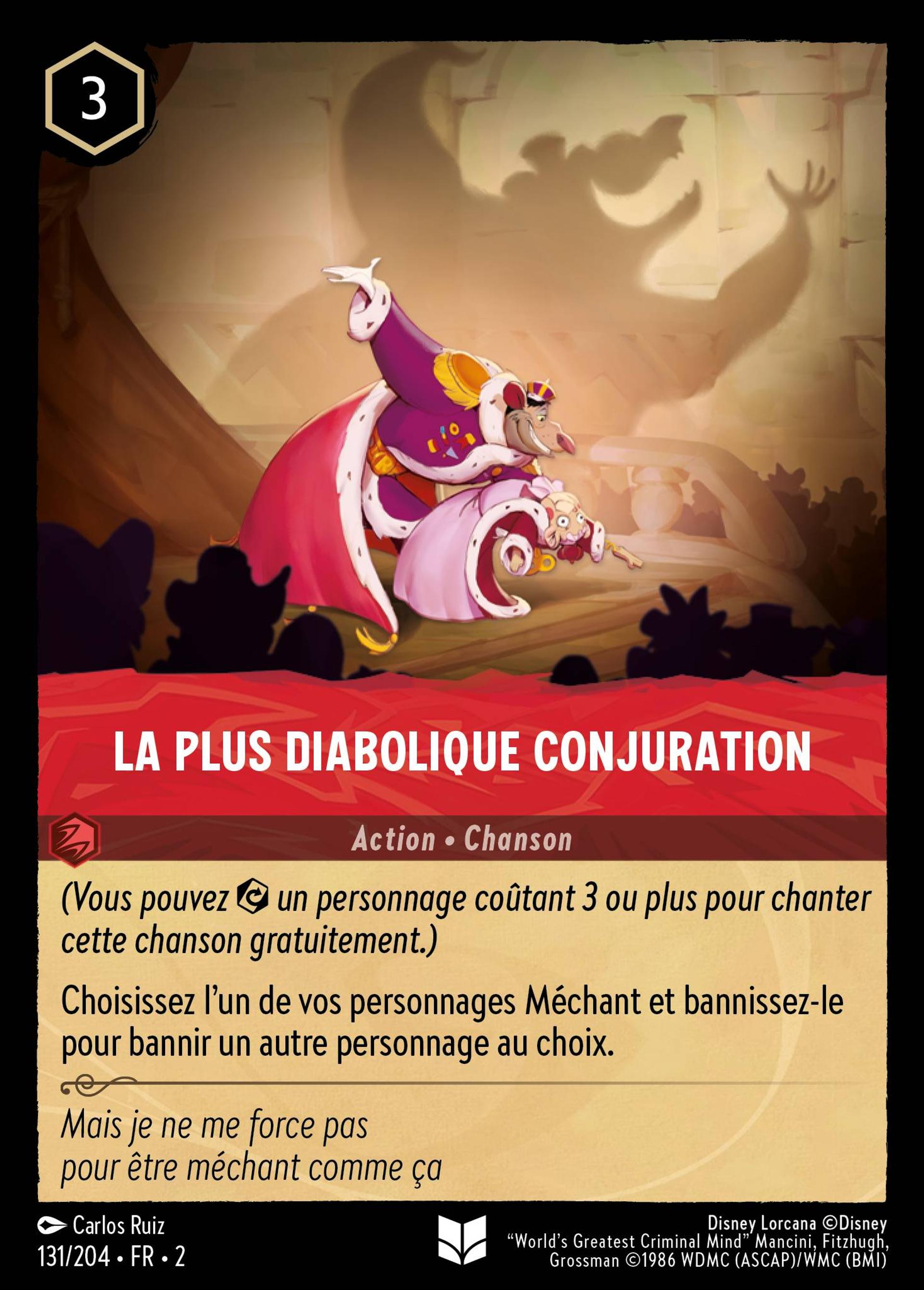 La plus diabolique conjuration — Rise of the Floodborn — Lorcana