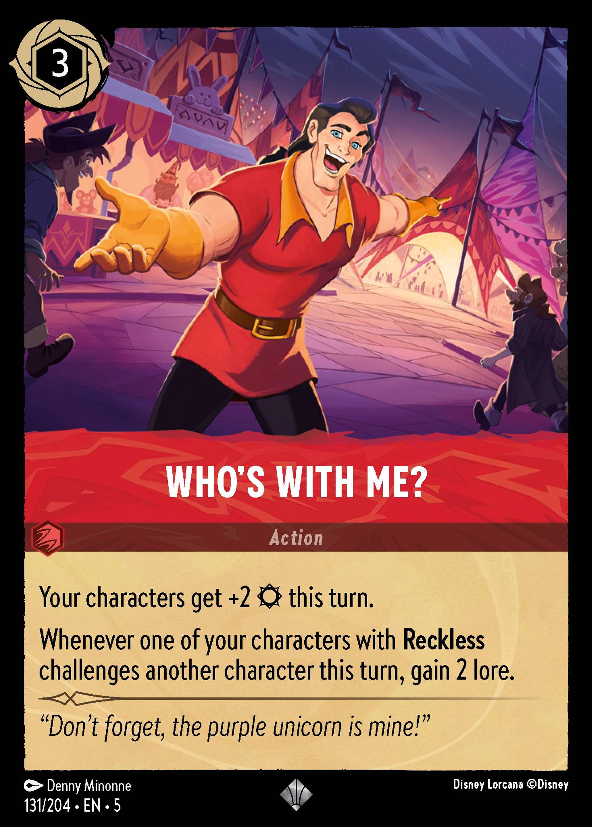 Who's With Me? — Shimmering Skies — Lorcana