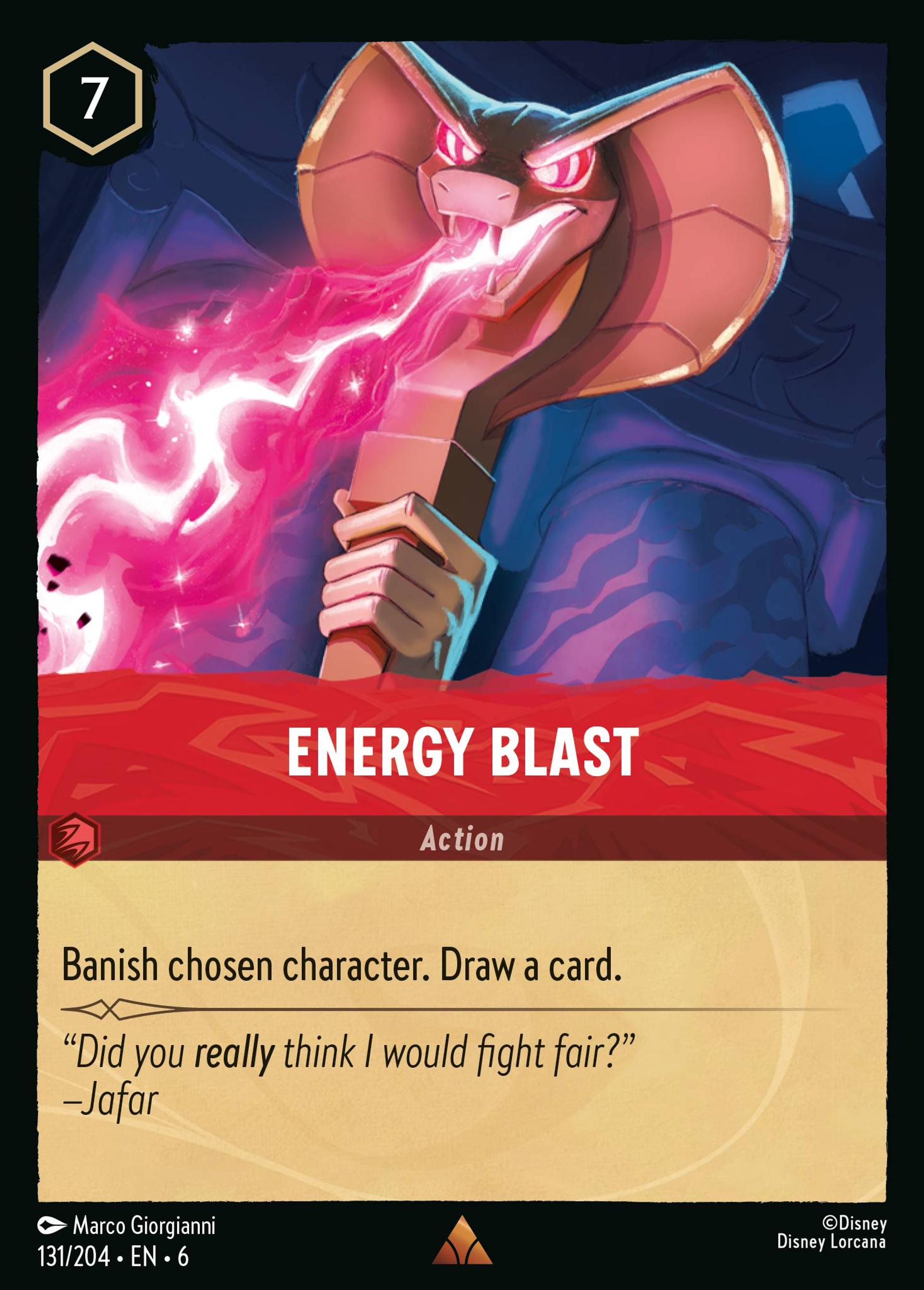 Energy Blast — Azurite Sea — Lorcana