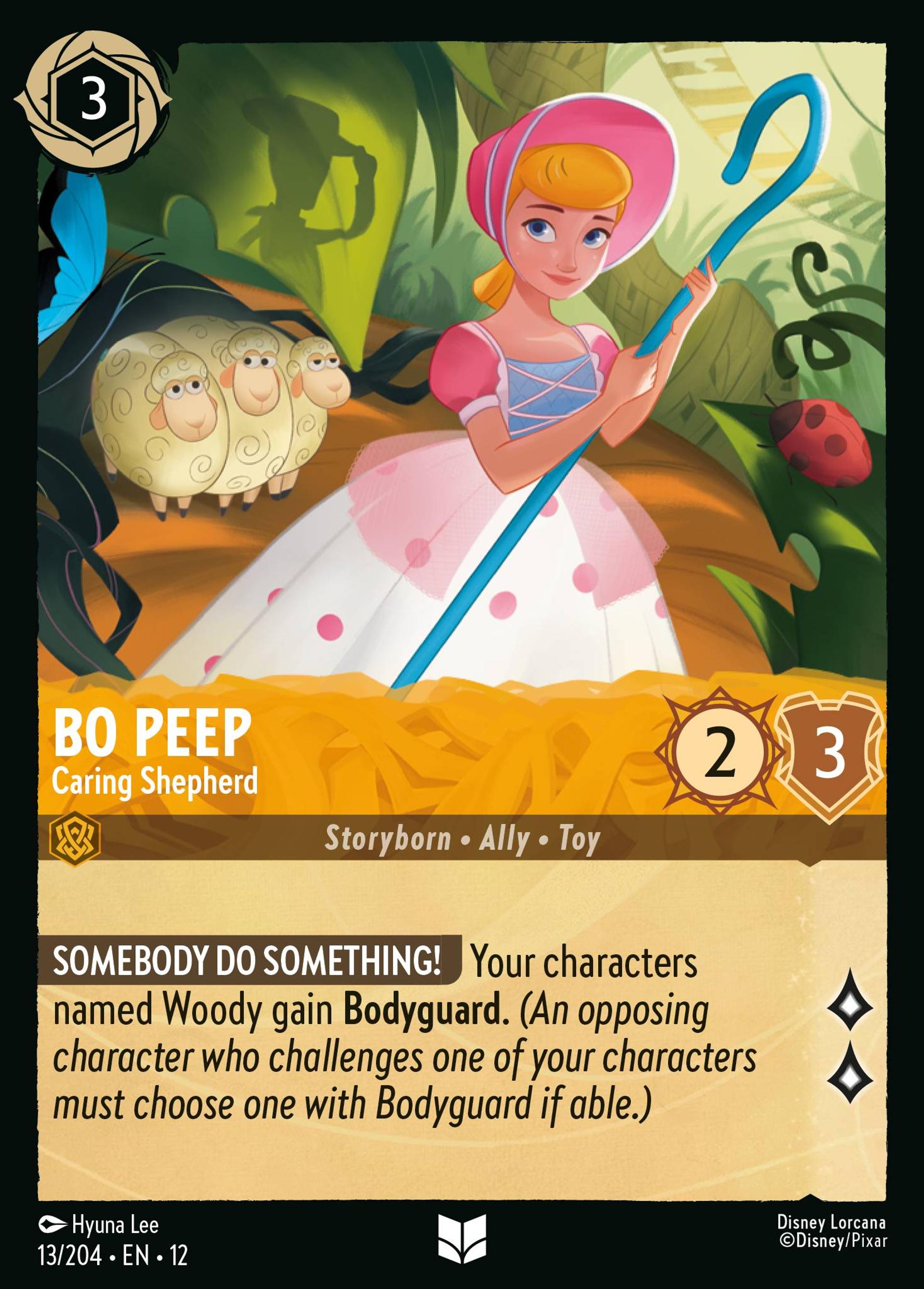 Bo Peep - Caring Shepherd — Wilds Unknown — Lorcana