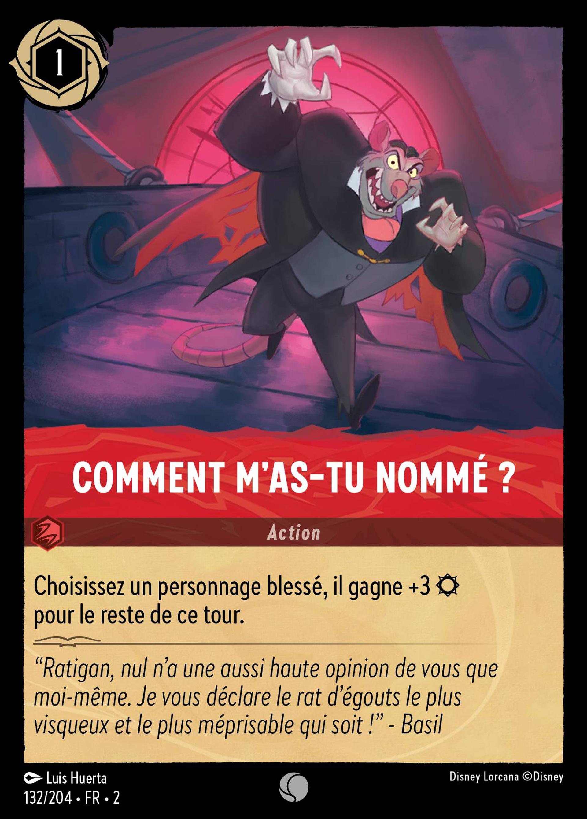 Comment m'as-tu nommé ? — Rise of the Floodborn — Lorcana