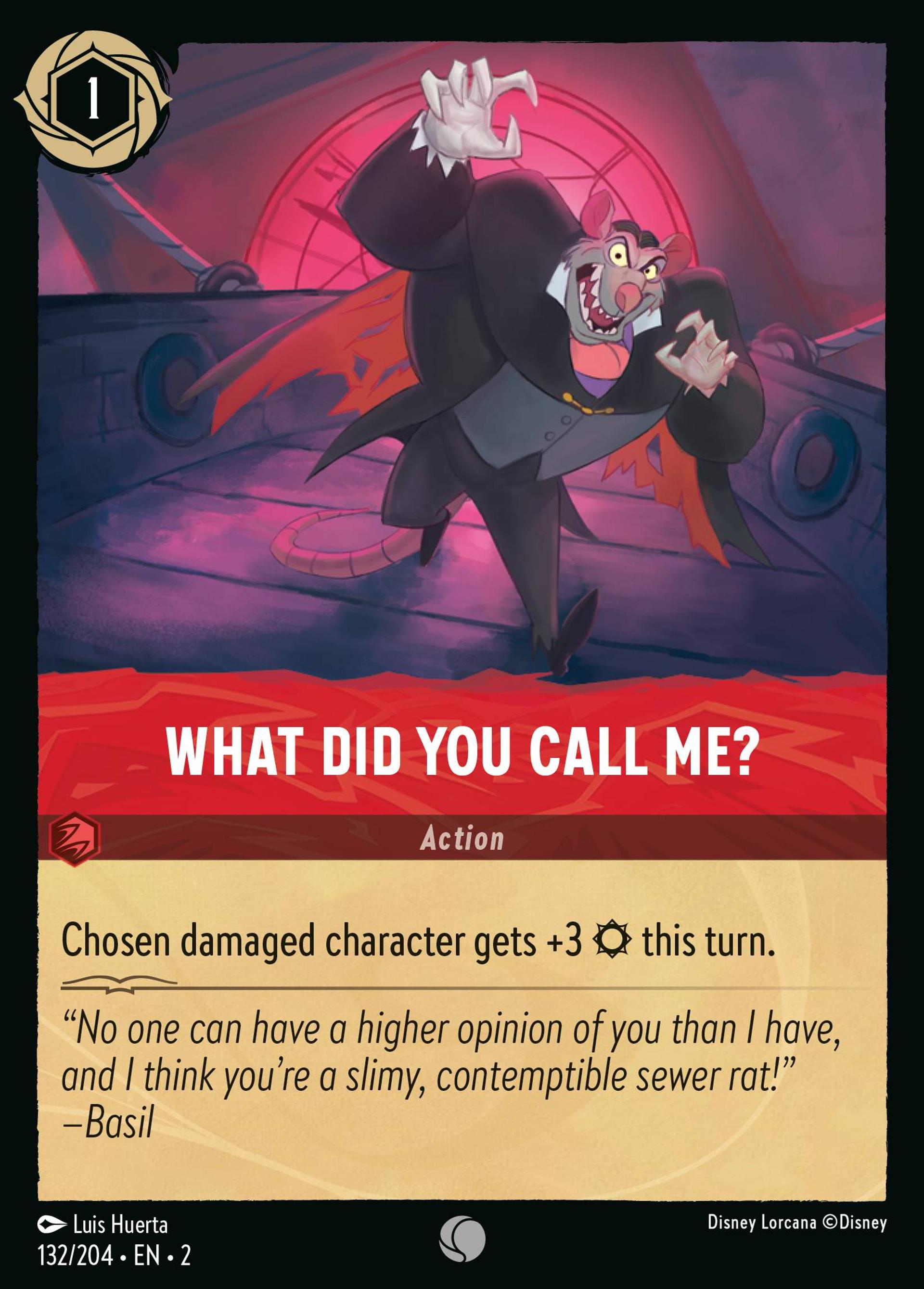 What Did You Call Me? — Rise of the Floodborn — Lorcana
