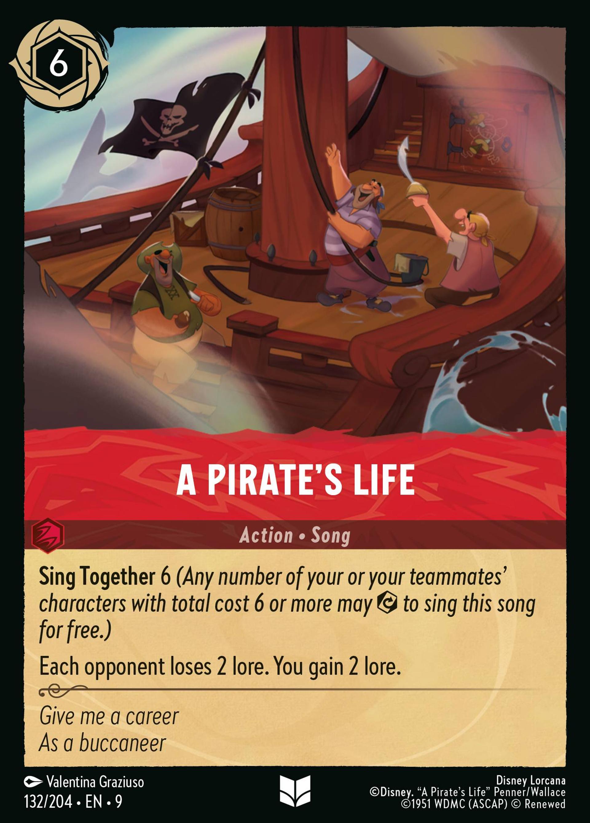 A Pirate's Life — Fabled — Lorcana