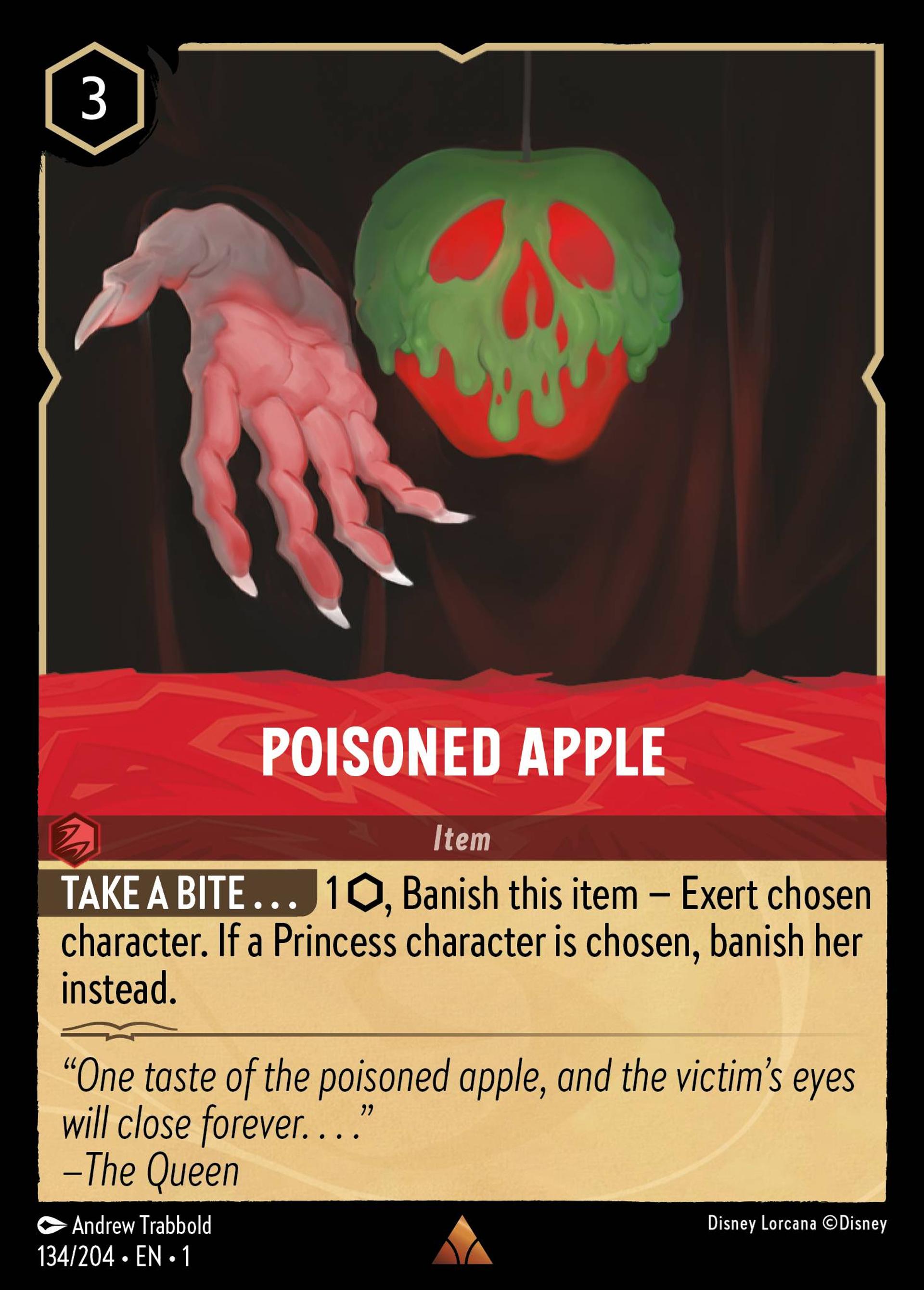 Pomme empoisonnée — The First Chapter — Lorcana