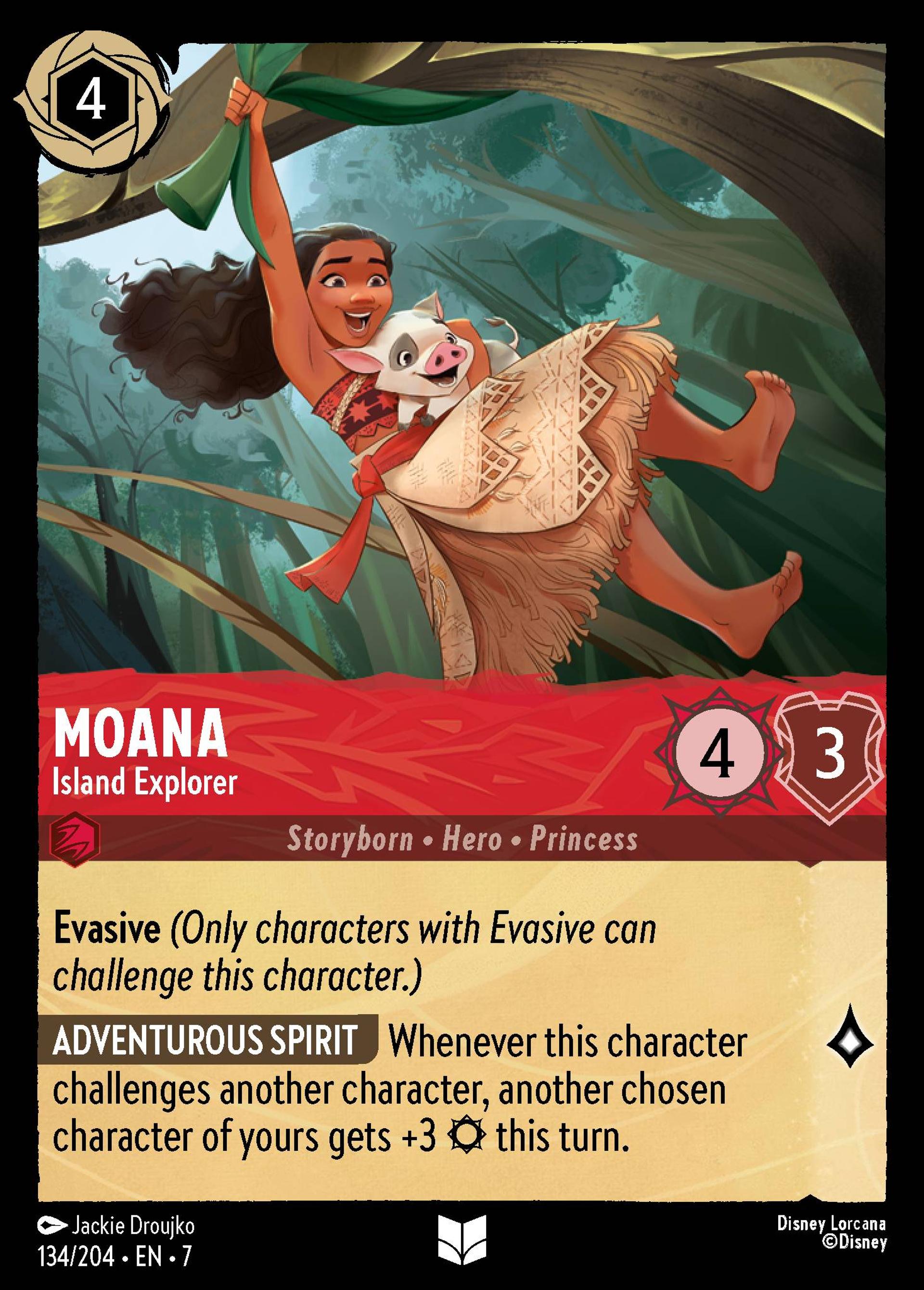 Moana - Island Explorer — Archazia's Island — Lorcana