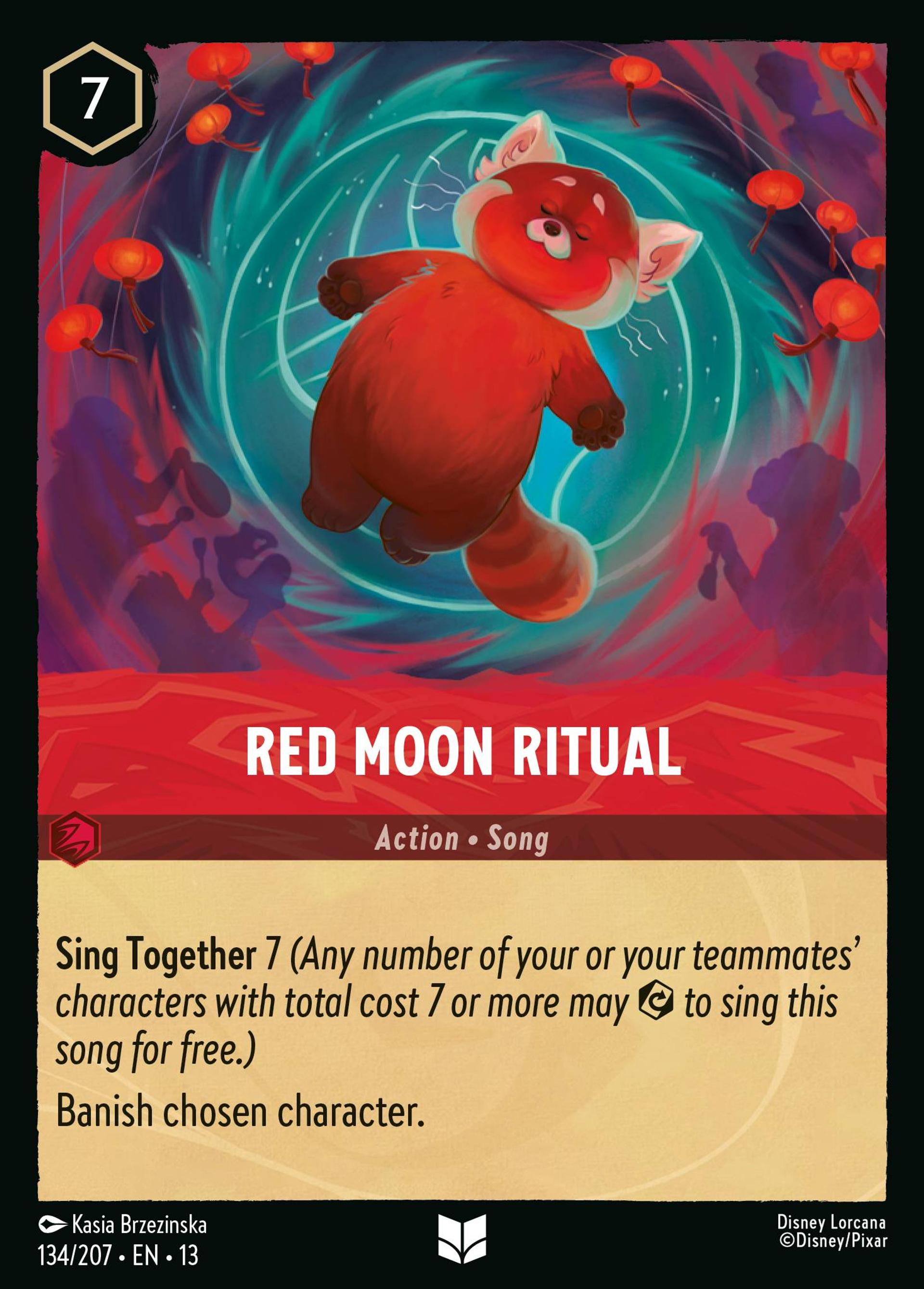 Rituel de la Lune Rouge — Attack of the Vine! — Lorcana