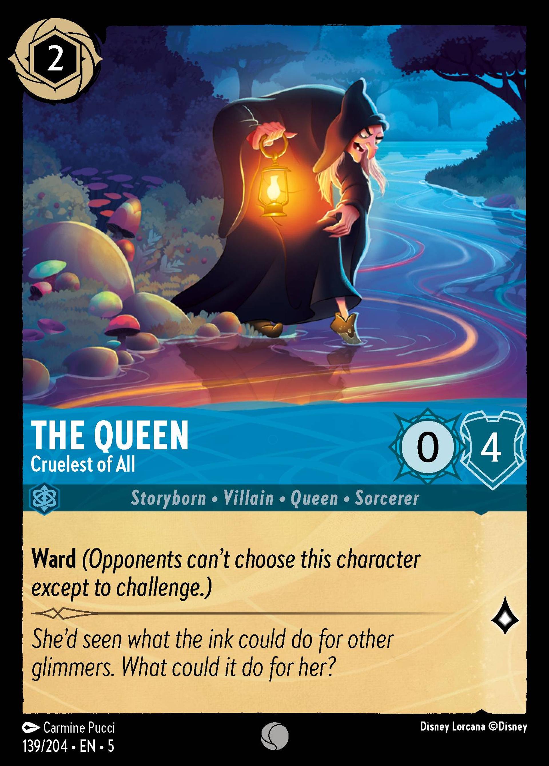 The Queen - Cruelest of All — Shimmering Skies — Lorcana