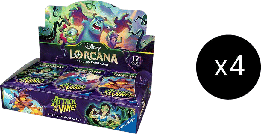 Attack of the Vine! - Booster Case — Attack of the Vine! — Lorcana