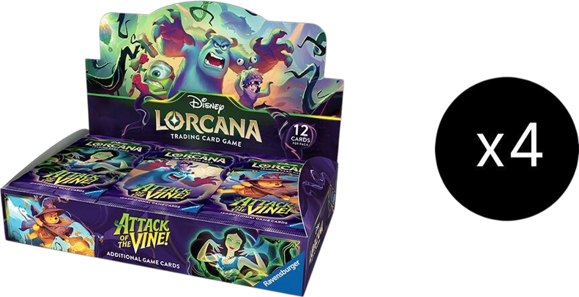 Attack of the Vine! - Booster Case — Attack of the Vine! — Lorcana