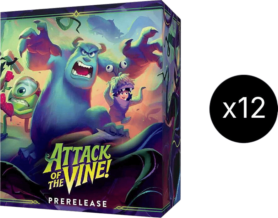 Case de boîtes d'avant-première Invasion Épineuse ! — Attack of the Vine! — Lorcana