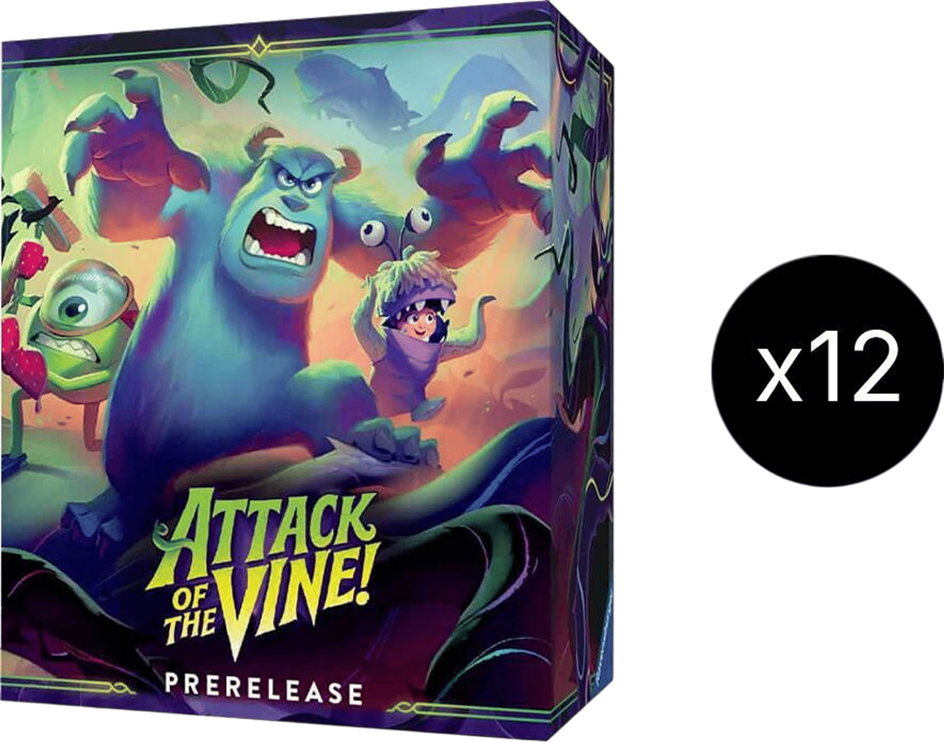 Attack of the Vine! - Prerelease Box Case — Attack of the Vine! — Lorcana