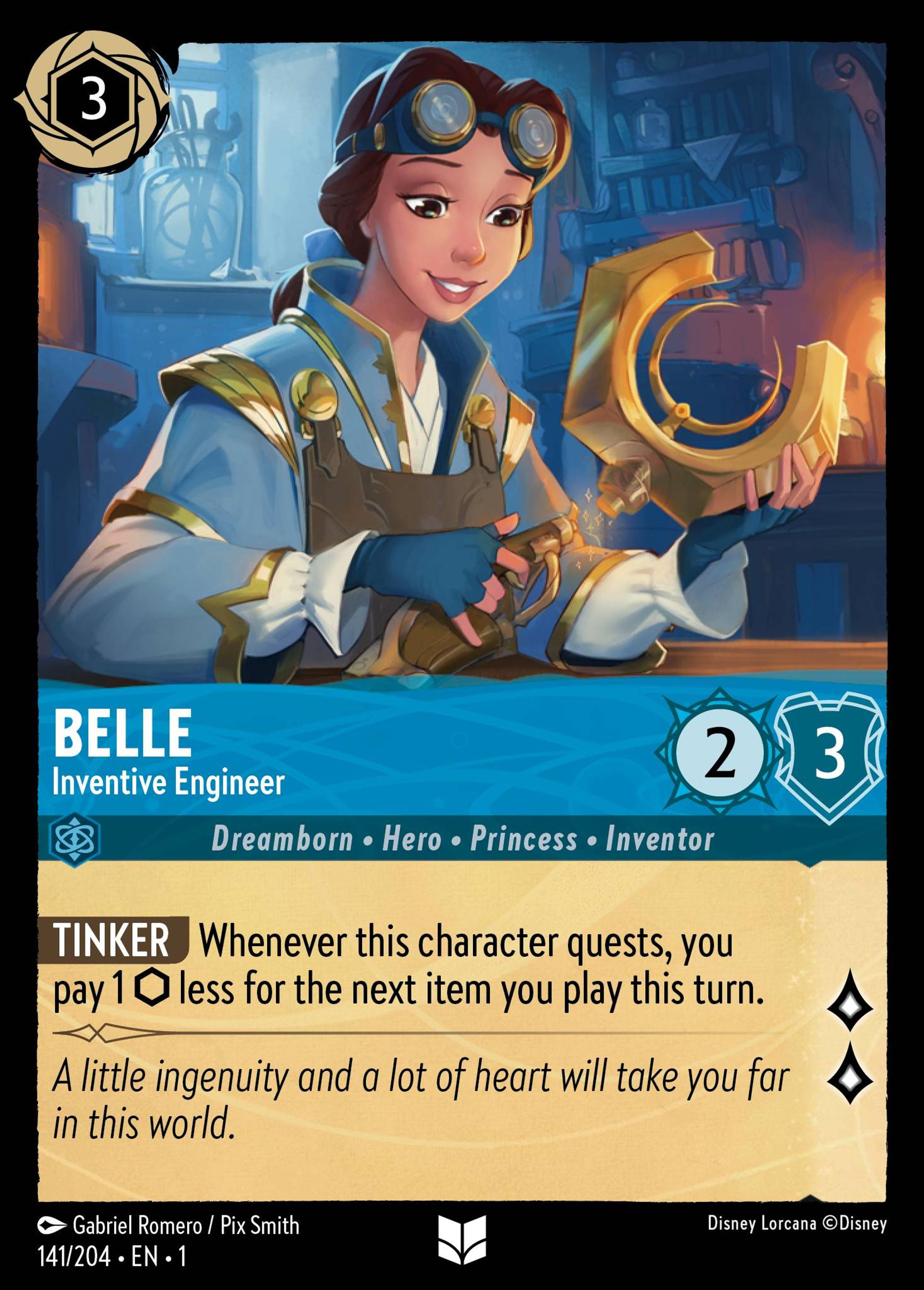 Belle - Inventive Engineer — The First Chapter — Lorcana