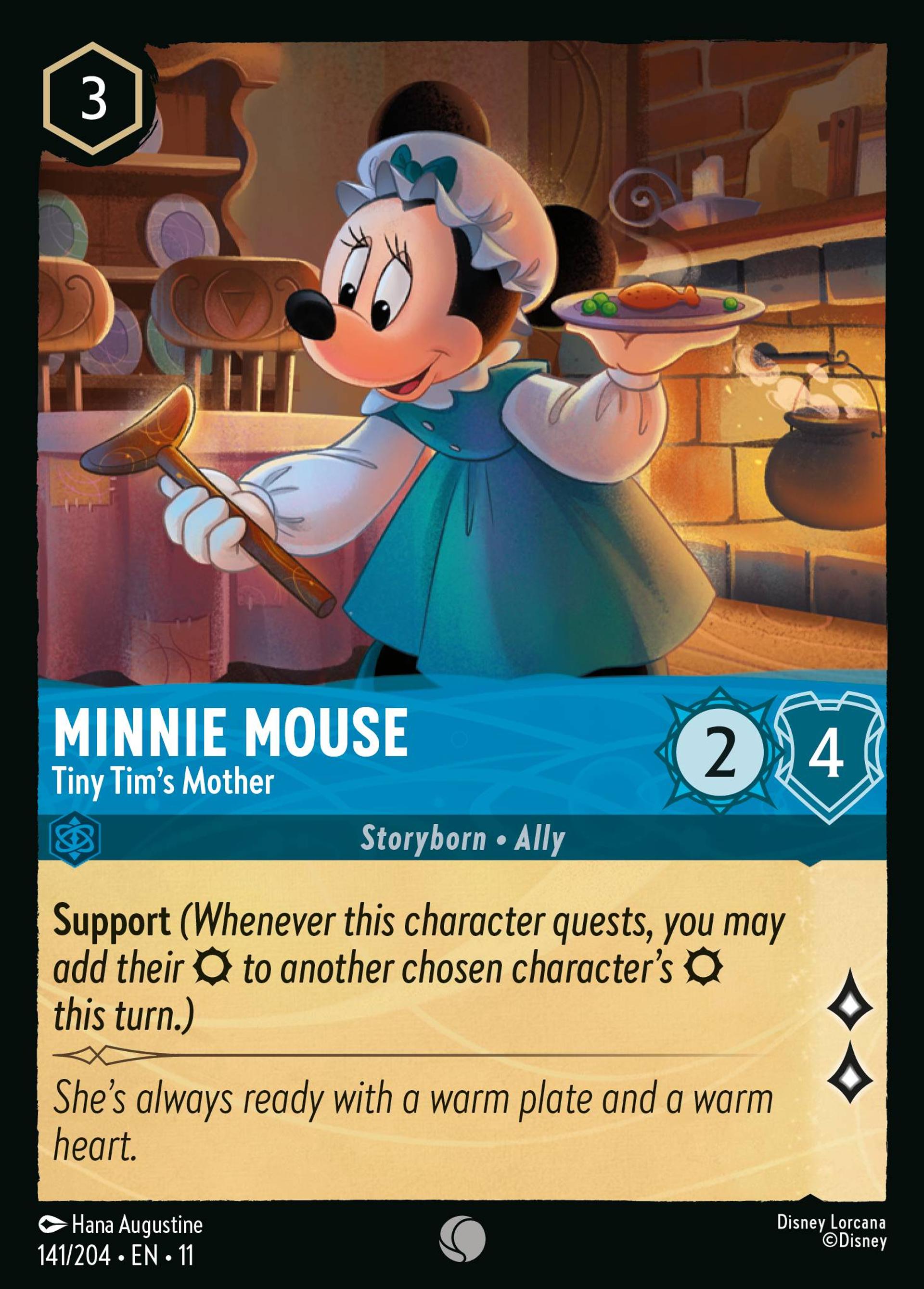 Minnie Mouse - Tiny Tim's Mother — Winterspell — Lorcana