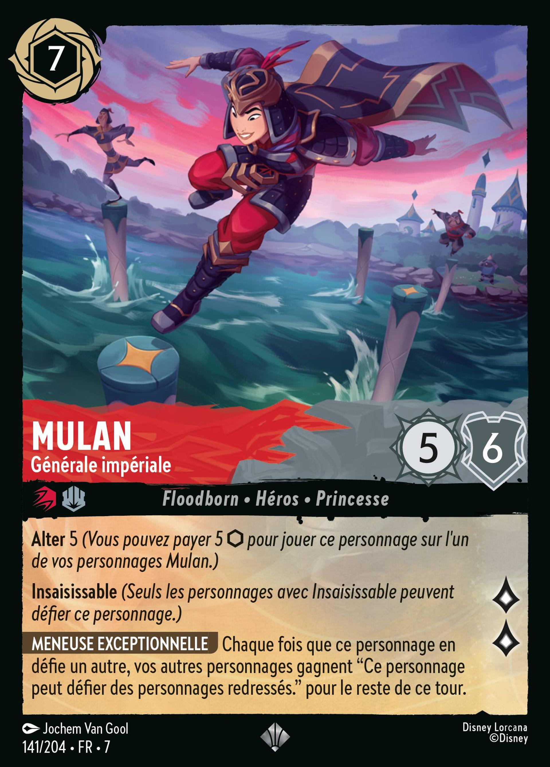 Mulan - Générale impériale — Archazia's Island — Lorcana