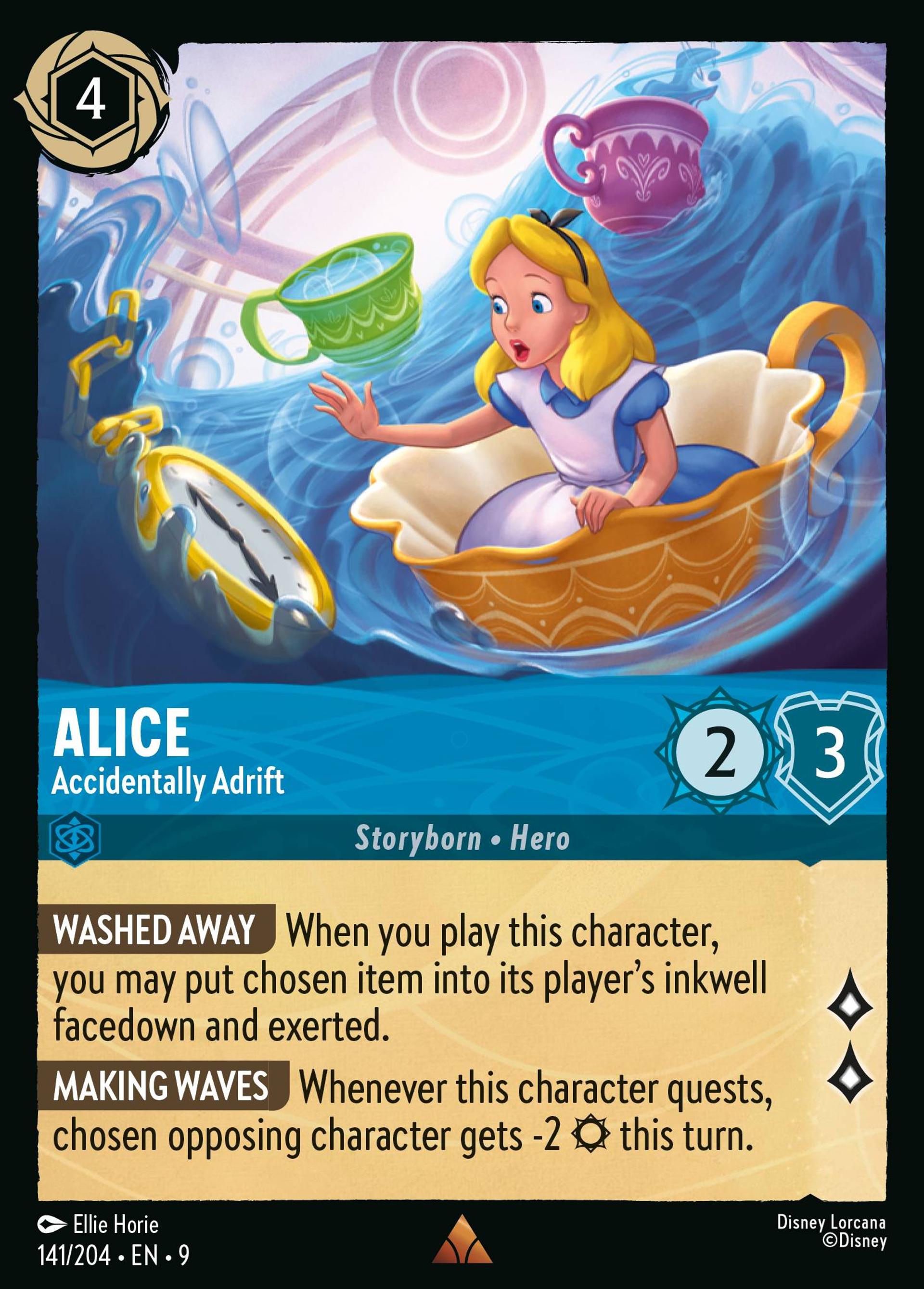 Alice - Accidentally Adrift — Fabled — Lorcana