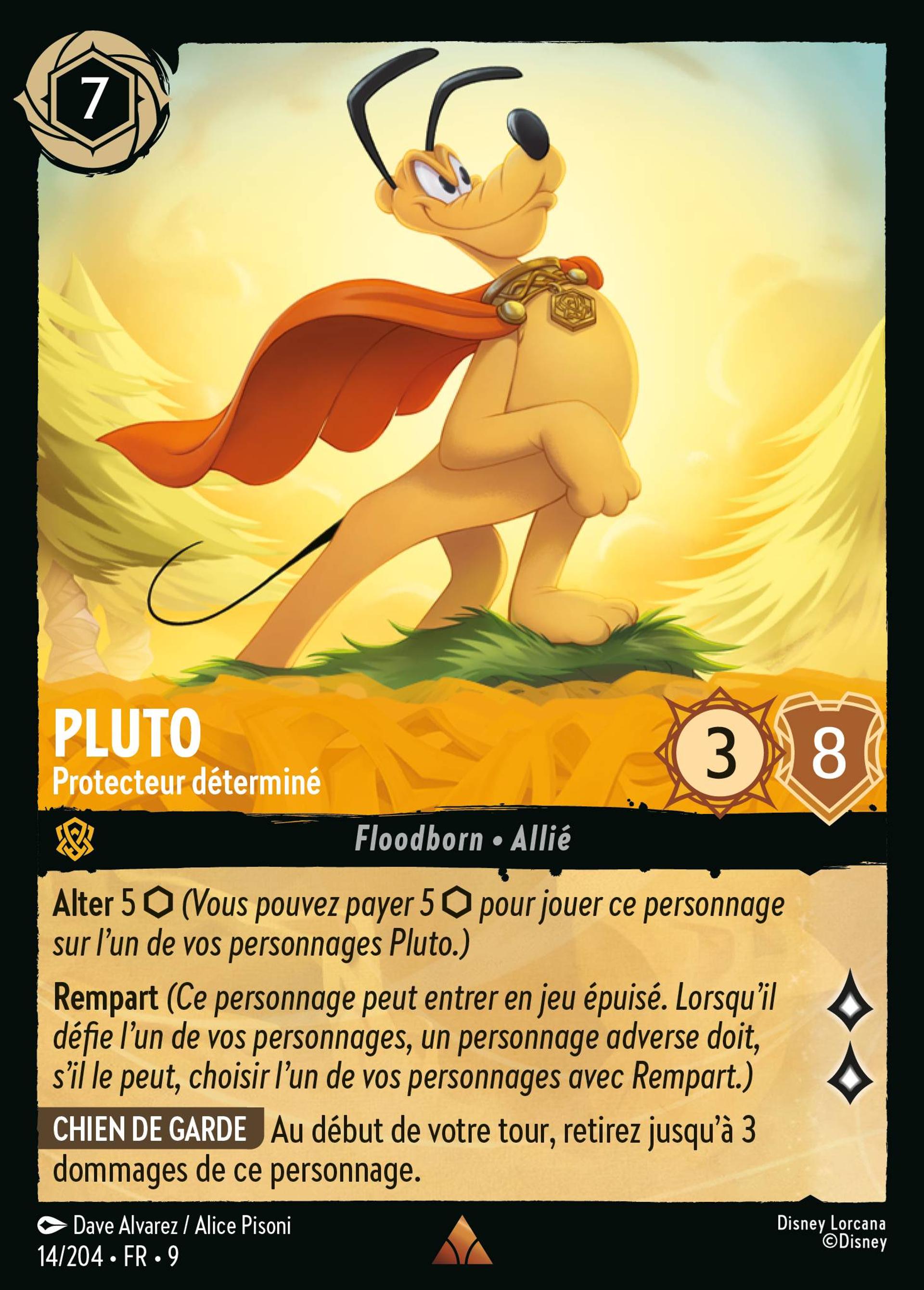 Pluto - Protecteur déterminé — Fabled — Lorcana