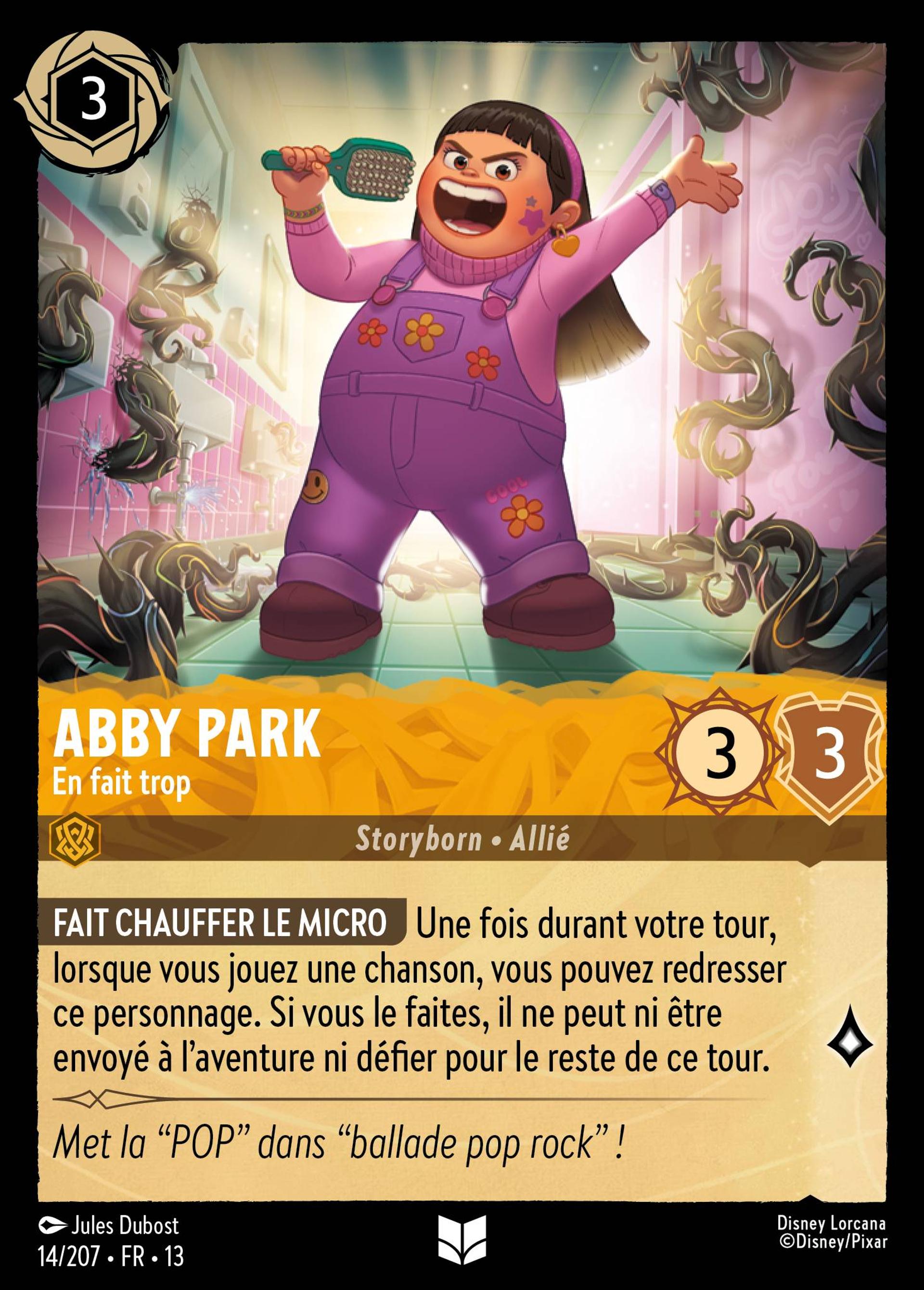 Abby Park - En fait trop — Attack of the Vine! — Lorcana