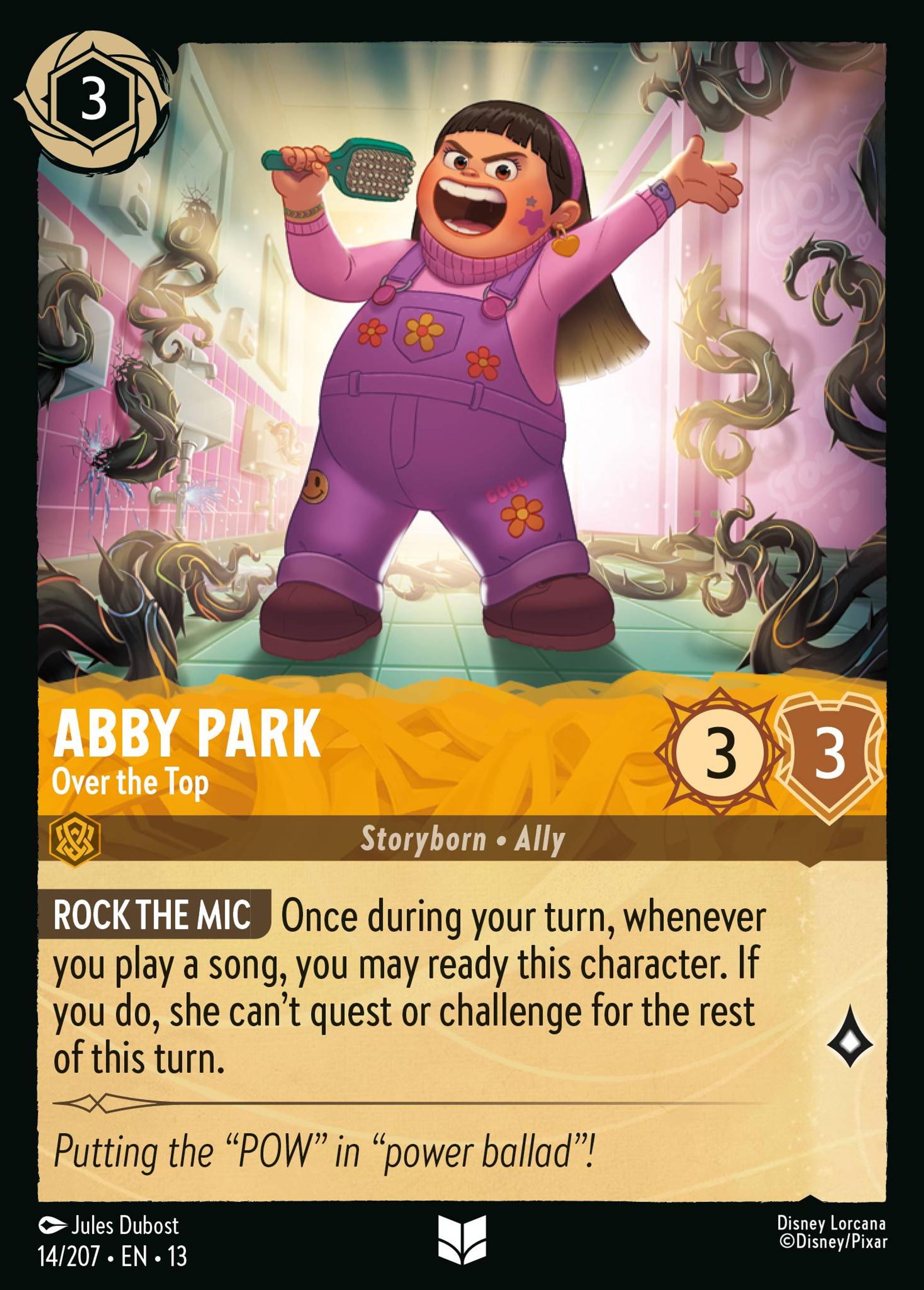 Abby Park - Over the Top — Attack of the Vine! — Lorcana