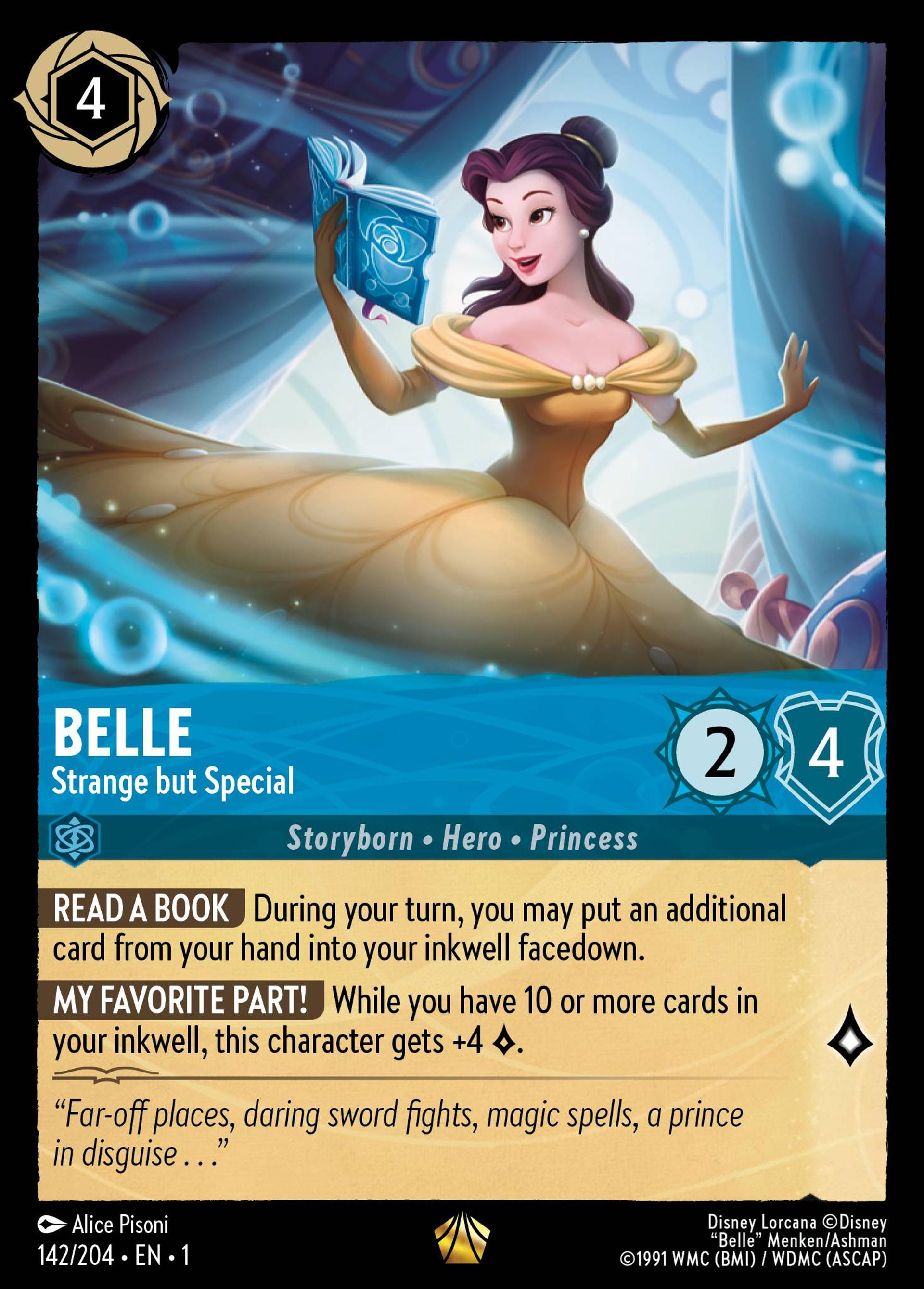 Belle - Étrange demoiselle — The First Chapter — Lorcana