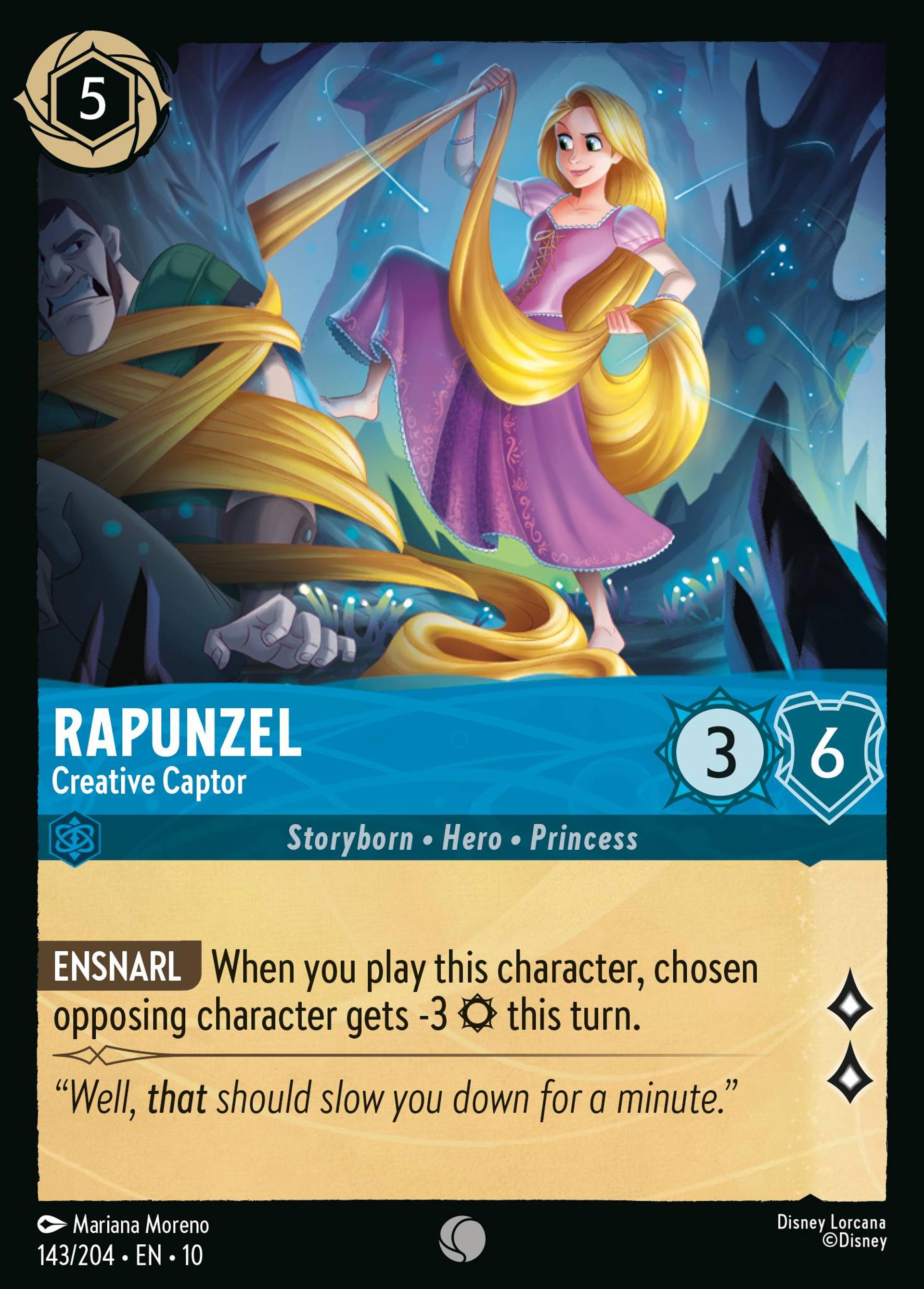 Raiponce - Capture créative — Whispers in the Well — Lorcana