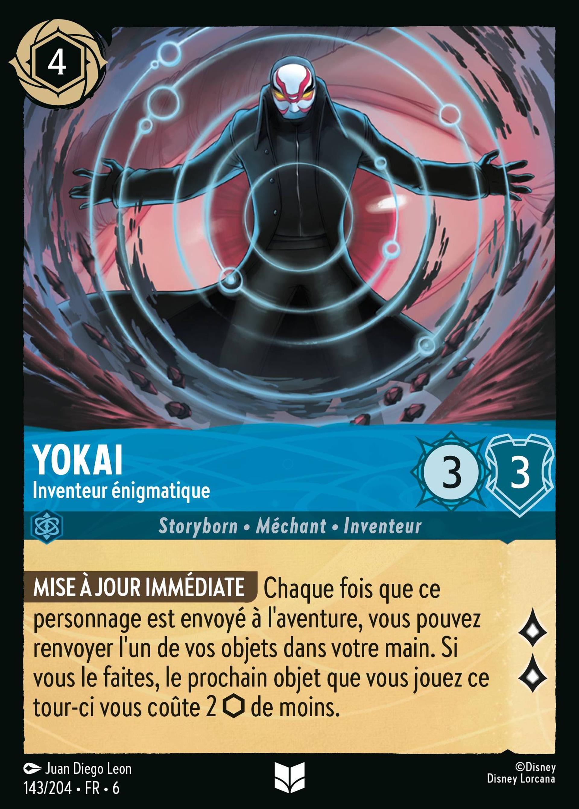 Yokai - Inventeur énigmatique — Azurite Sea — Lorcana
