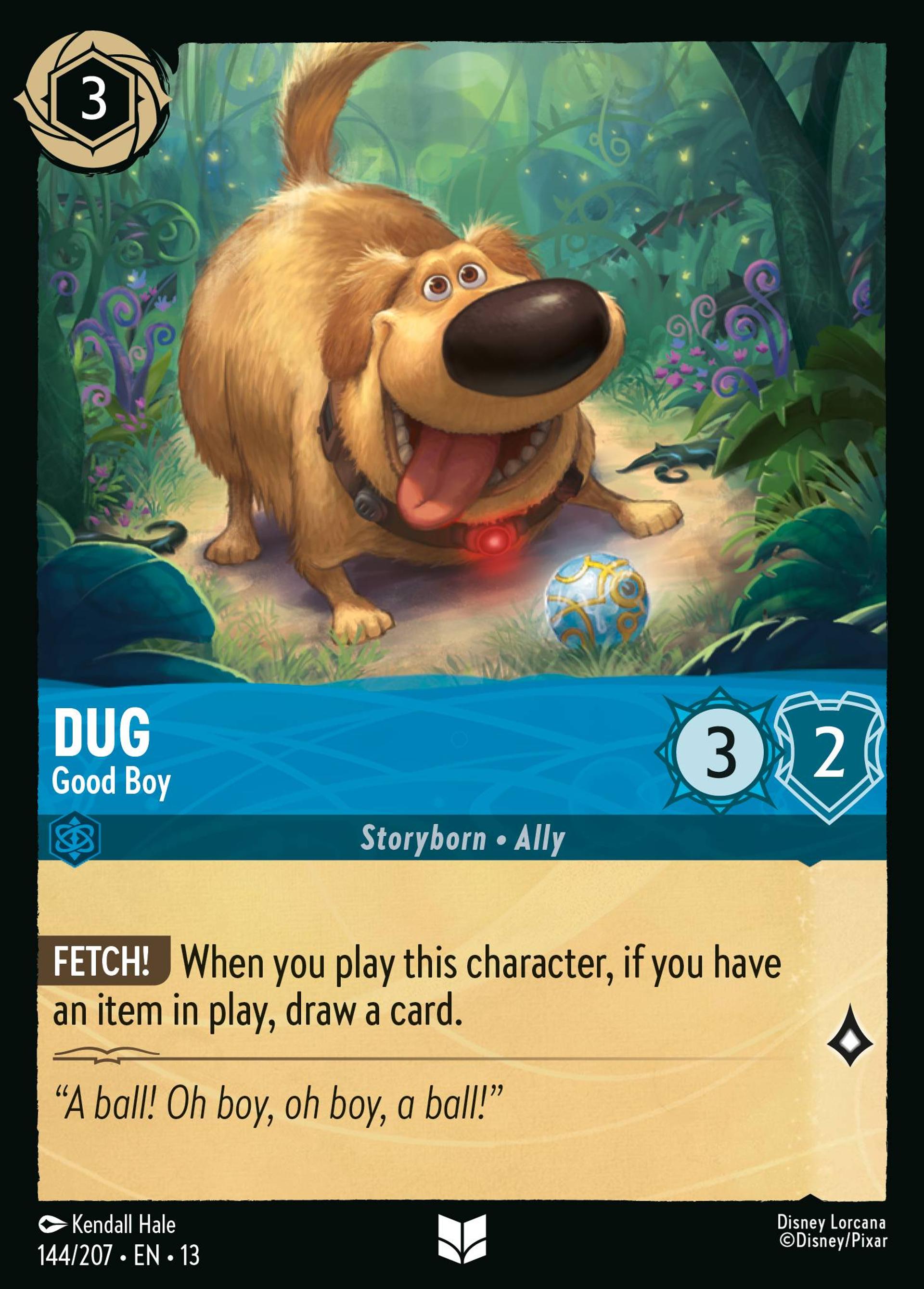 Doug - Un bon chien — Attack of the Vine! — Lorcana