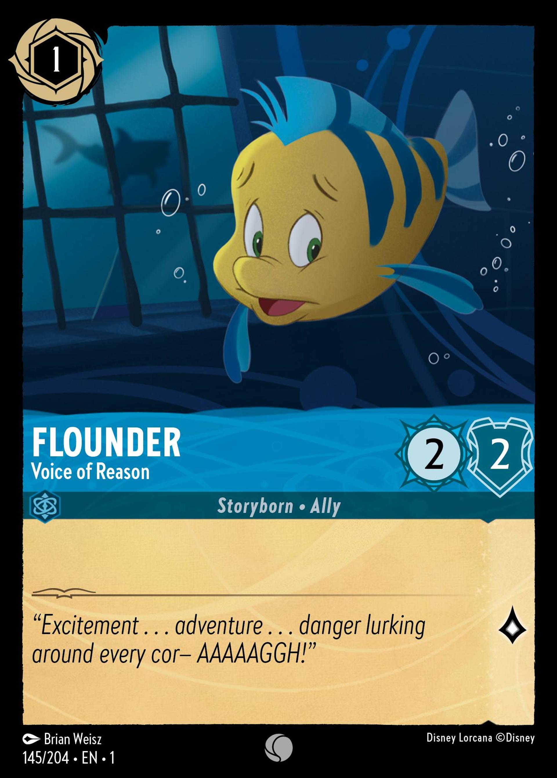 Flounder - Voice of Reason — The First Chapter — Lorcana