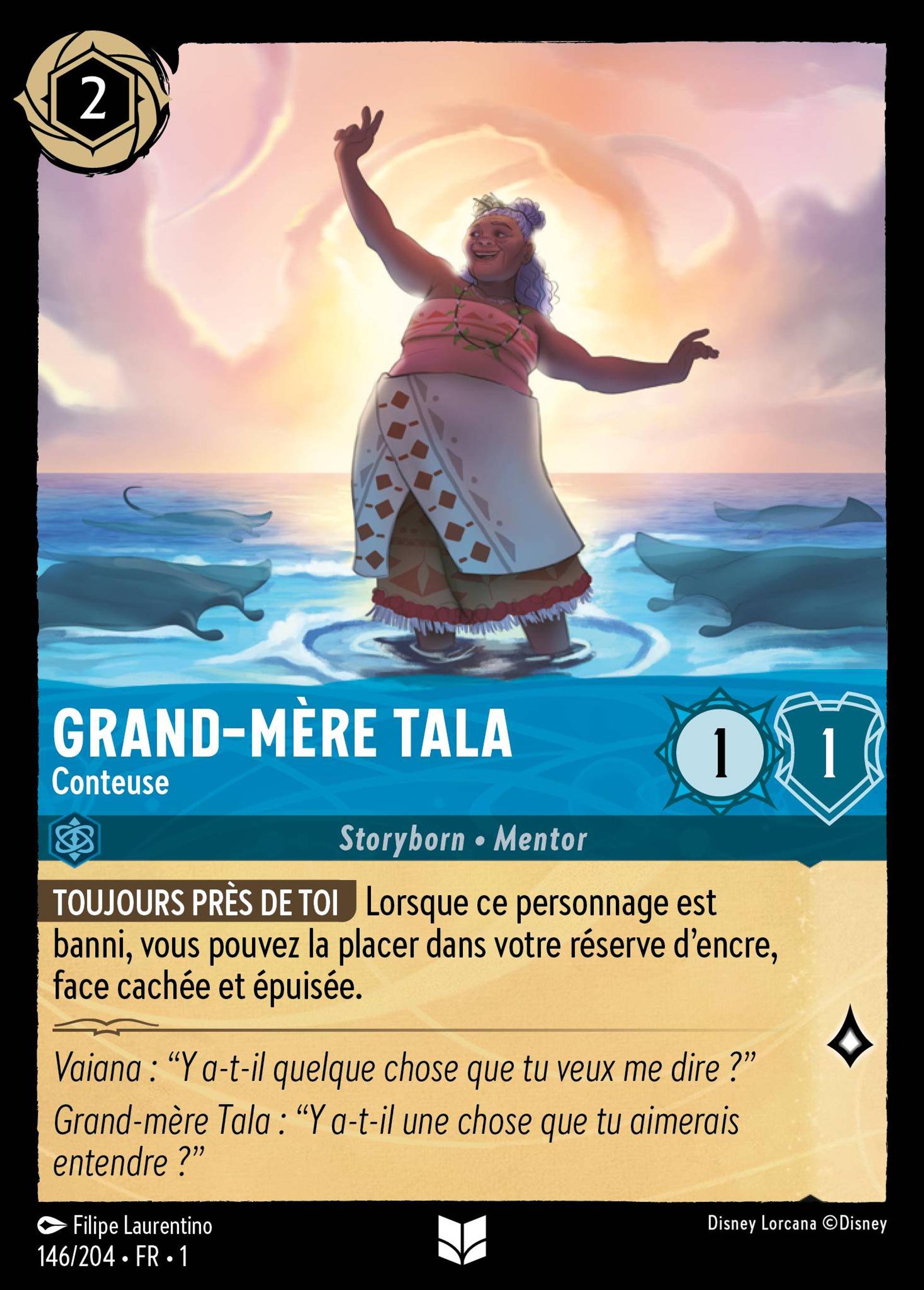 Grand-Mère Tala - Conteuse — The First Chapter — Lorcana
