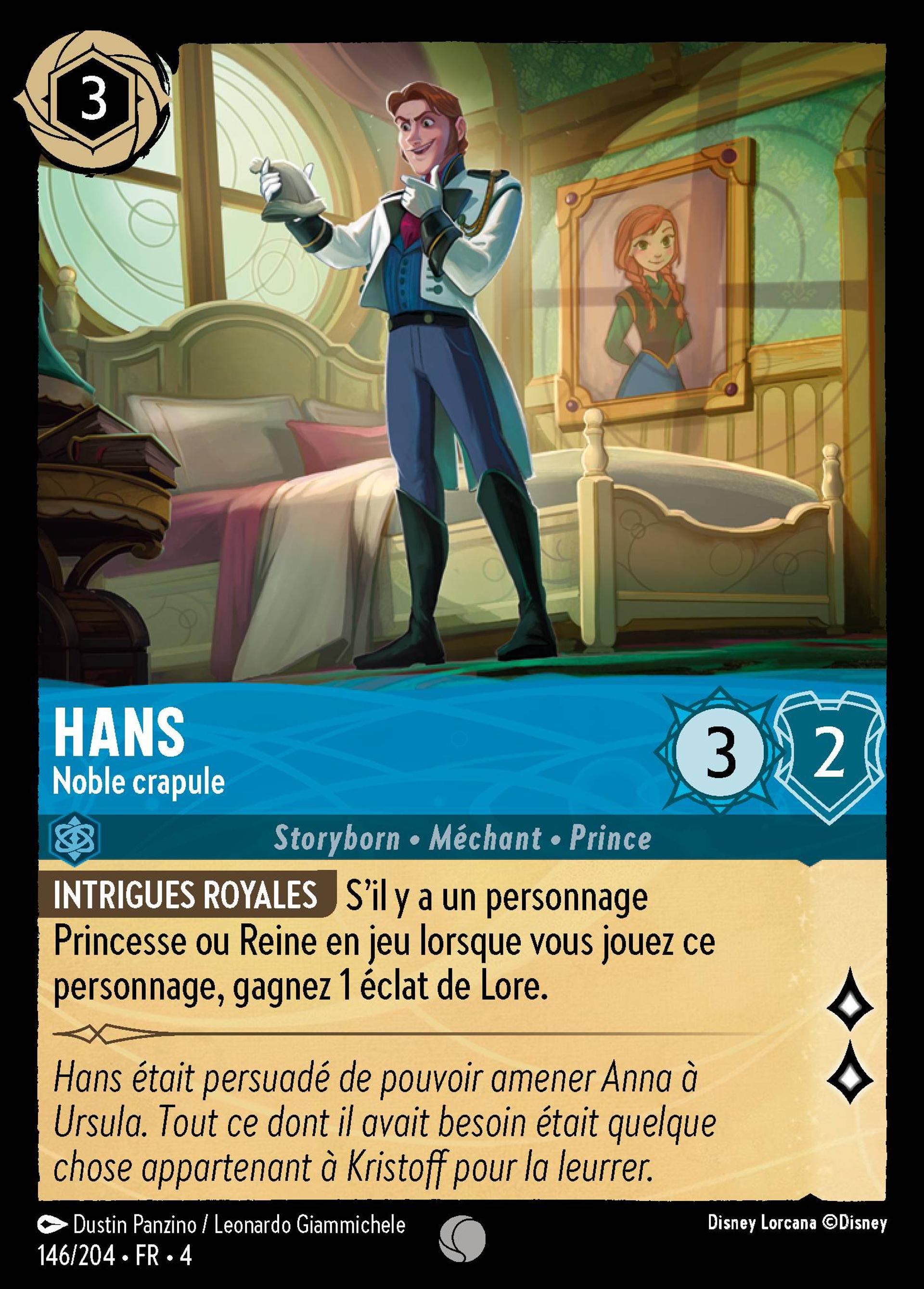 Hans - Noble crapule — Ursula's Return — Lorcana
