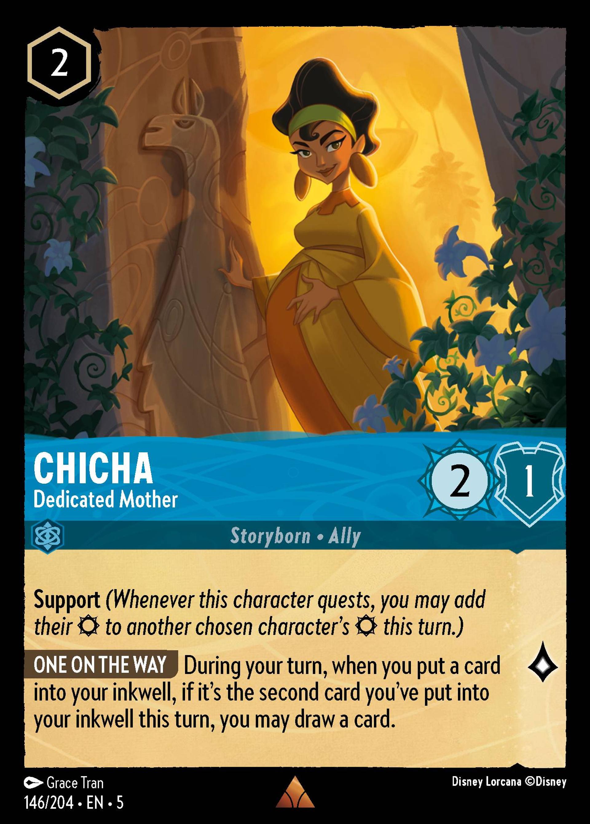 Chicha - Dedicated Mother — Shimmering Skies — Lorcana