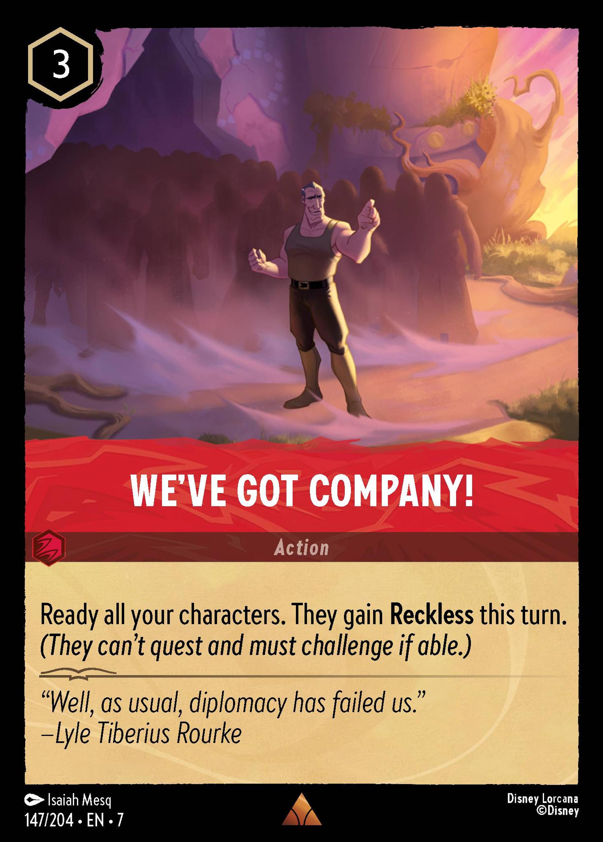 We've Got Company! — Archazia's Island — Lorcana