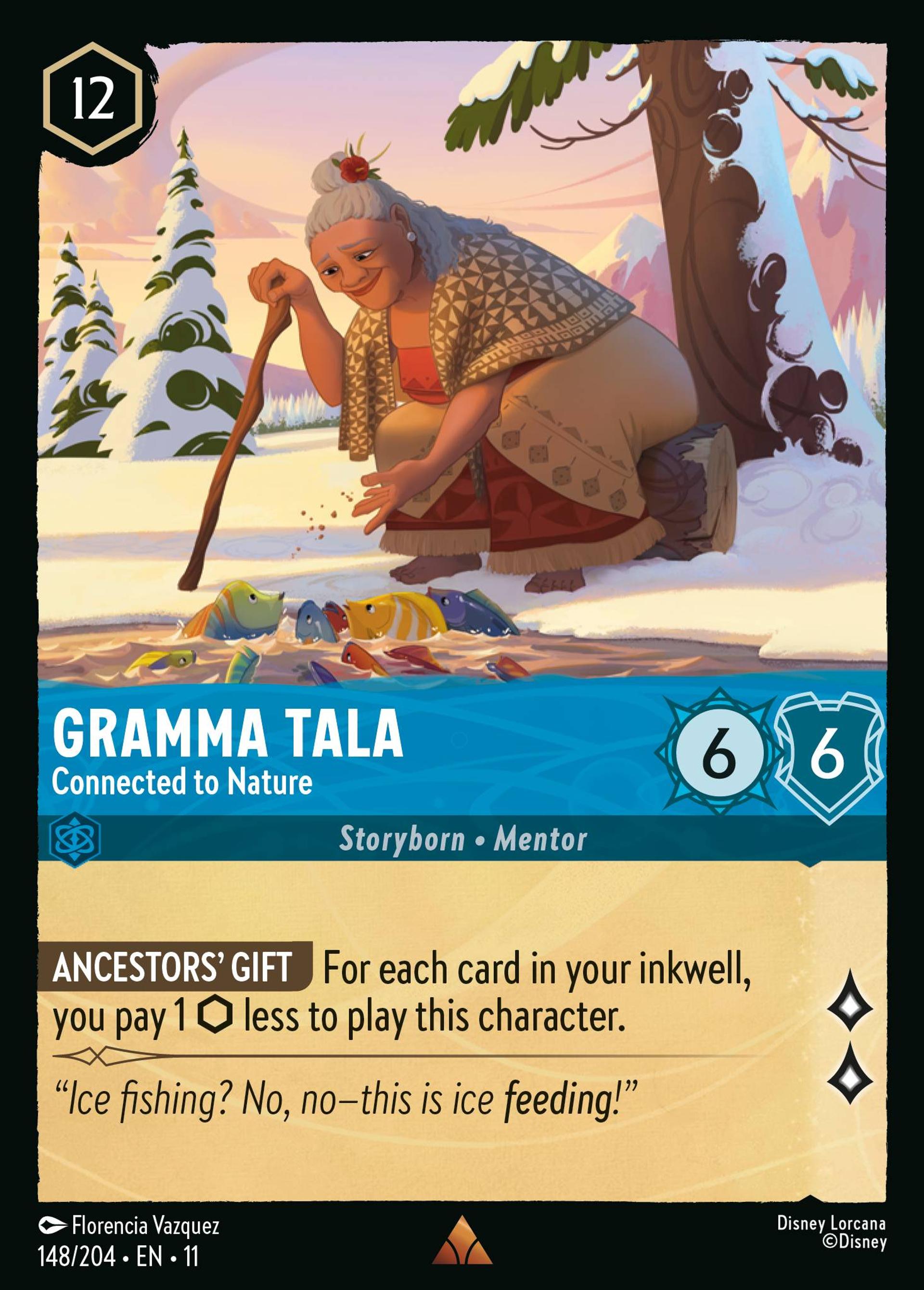 Gramma Tala - Connected to Nature — Winterspell — Lorcana