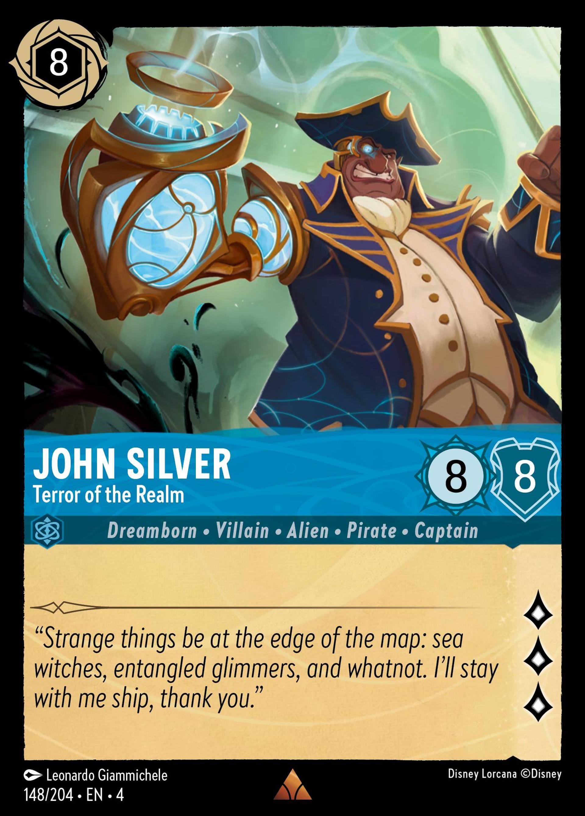 John Silver - Terror of the Realm — Ursula's Return — Lorcana