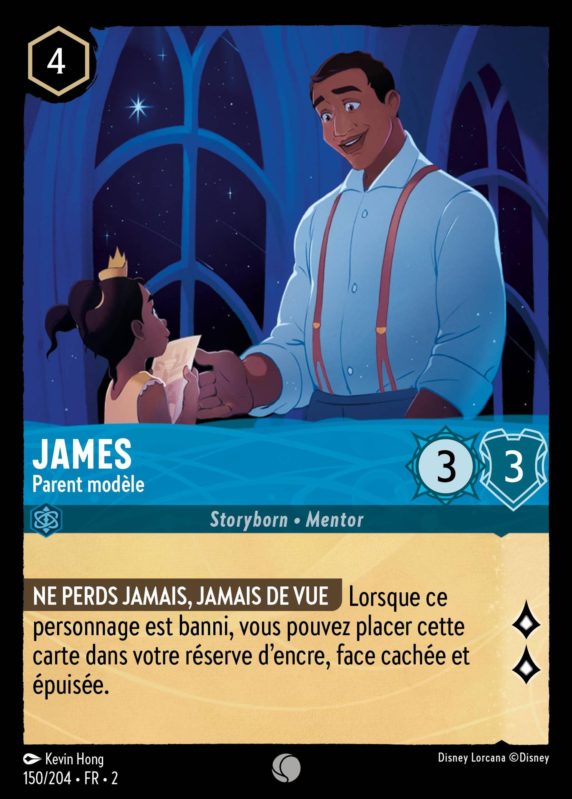 James - Parent modèle — Rise of the Floodborn — Lorcana