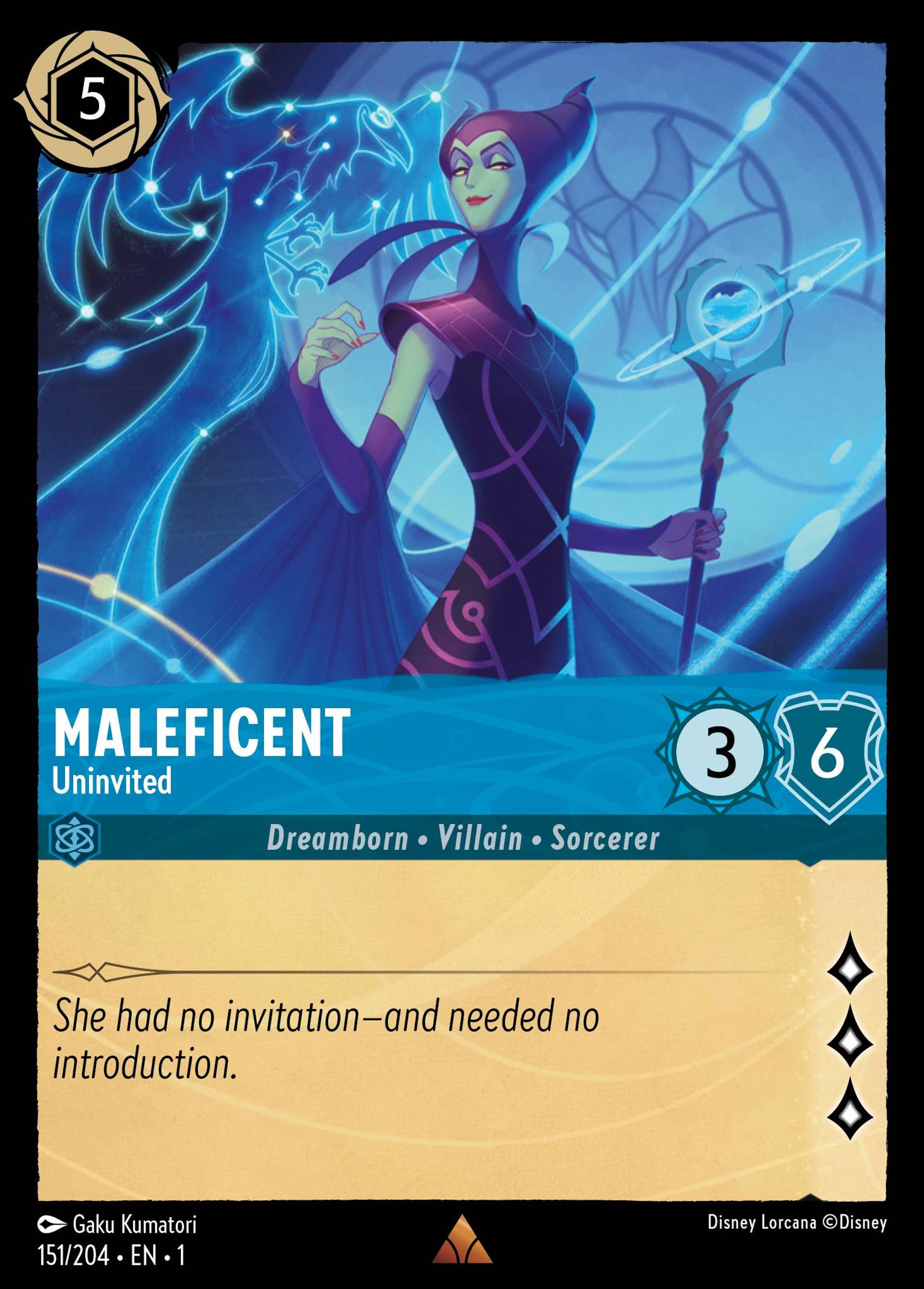 Maléfique - Indésirable — The First Chapter — Lorcana