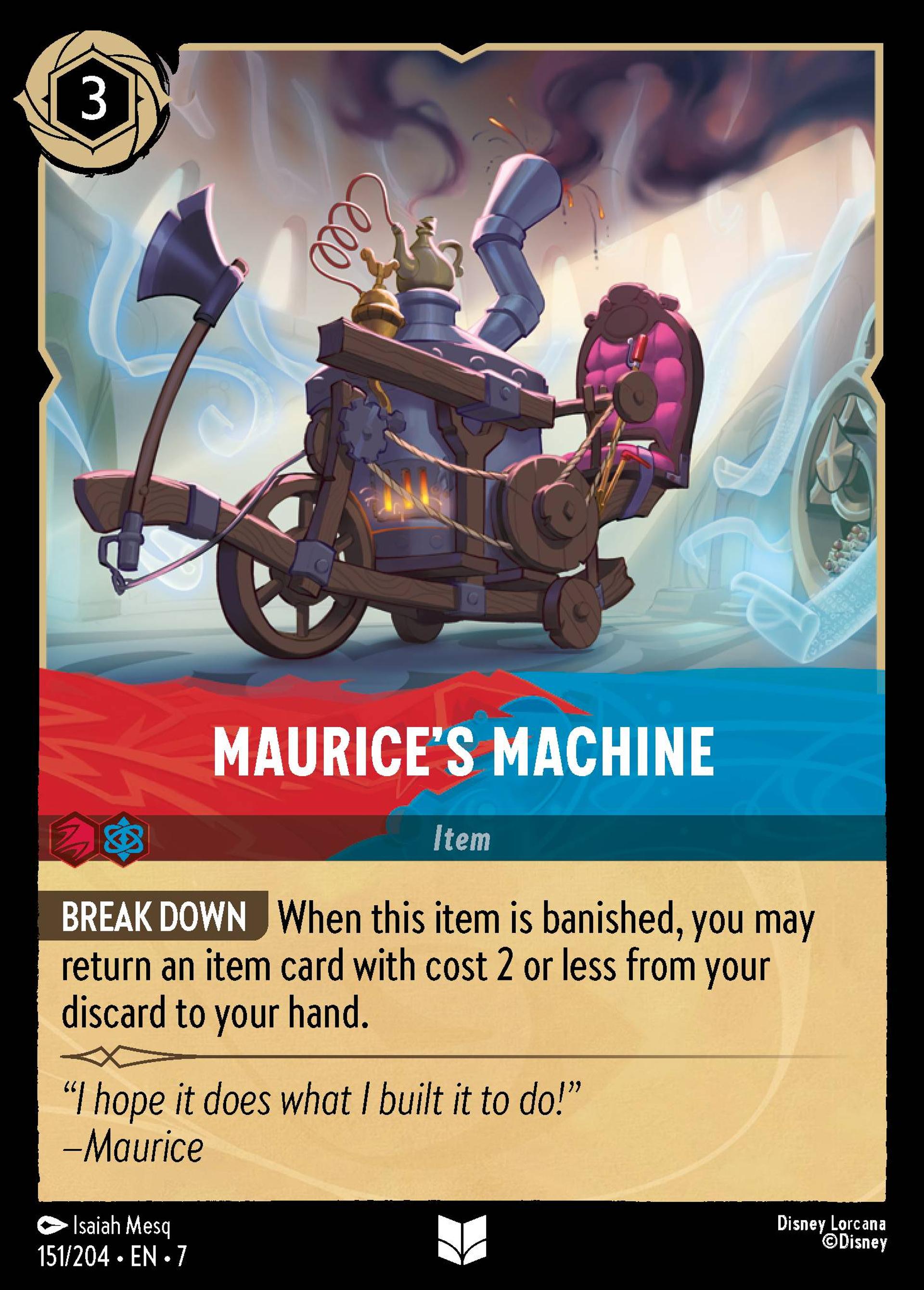 Maurice's Machine — Archazia's Island — Lorcana