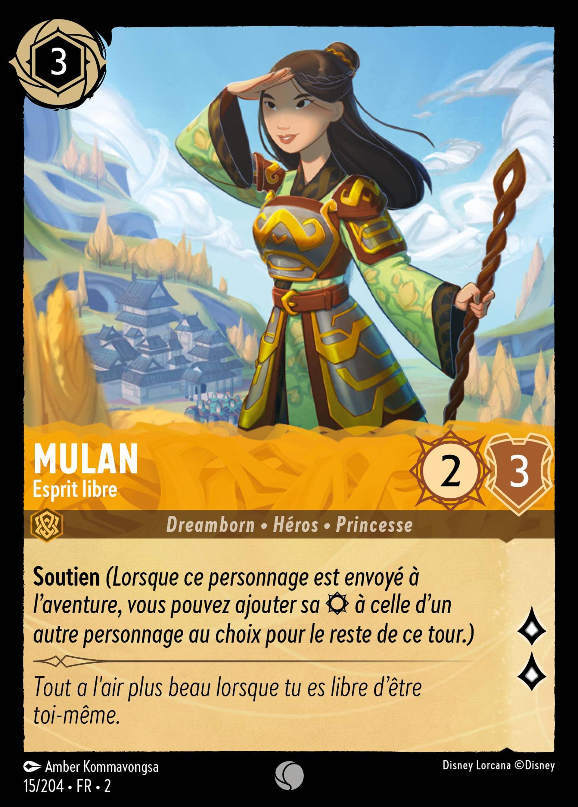 Mulan - Esprit libre — Rise of the Floodborn — Lorcana
